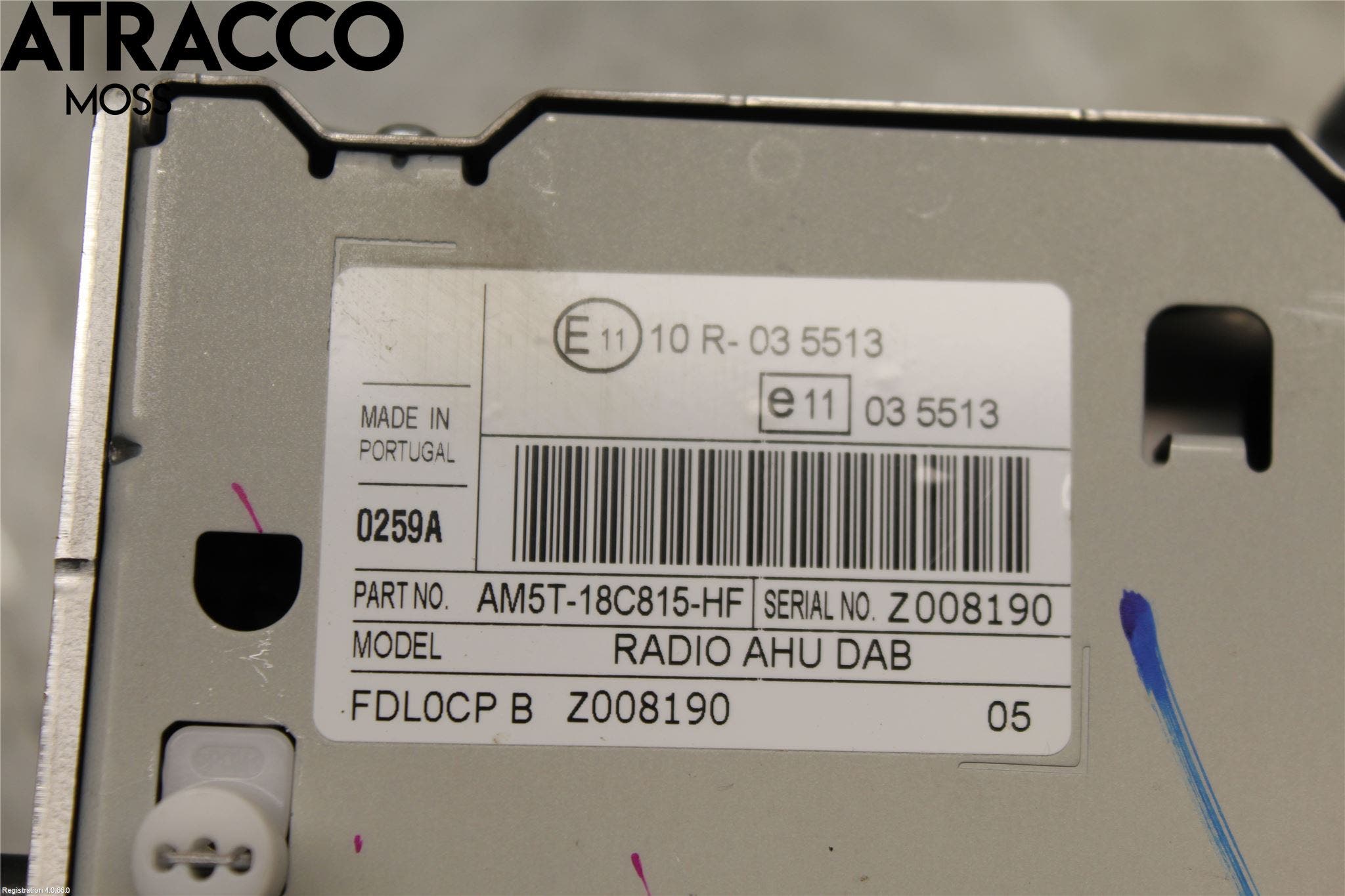 Ford C-MAX II 11-14 Stereo Radio Med Cd