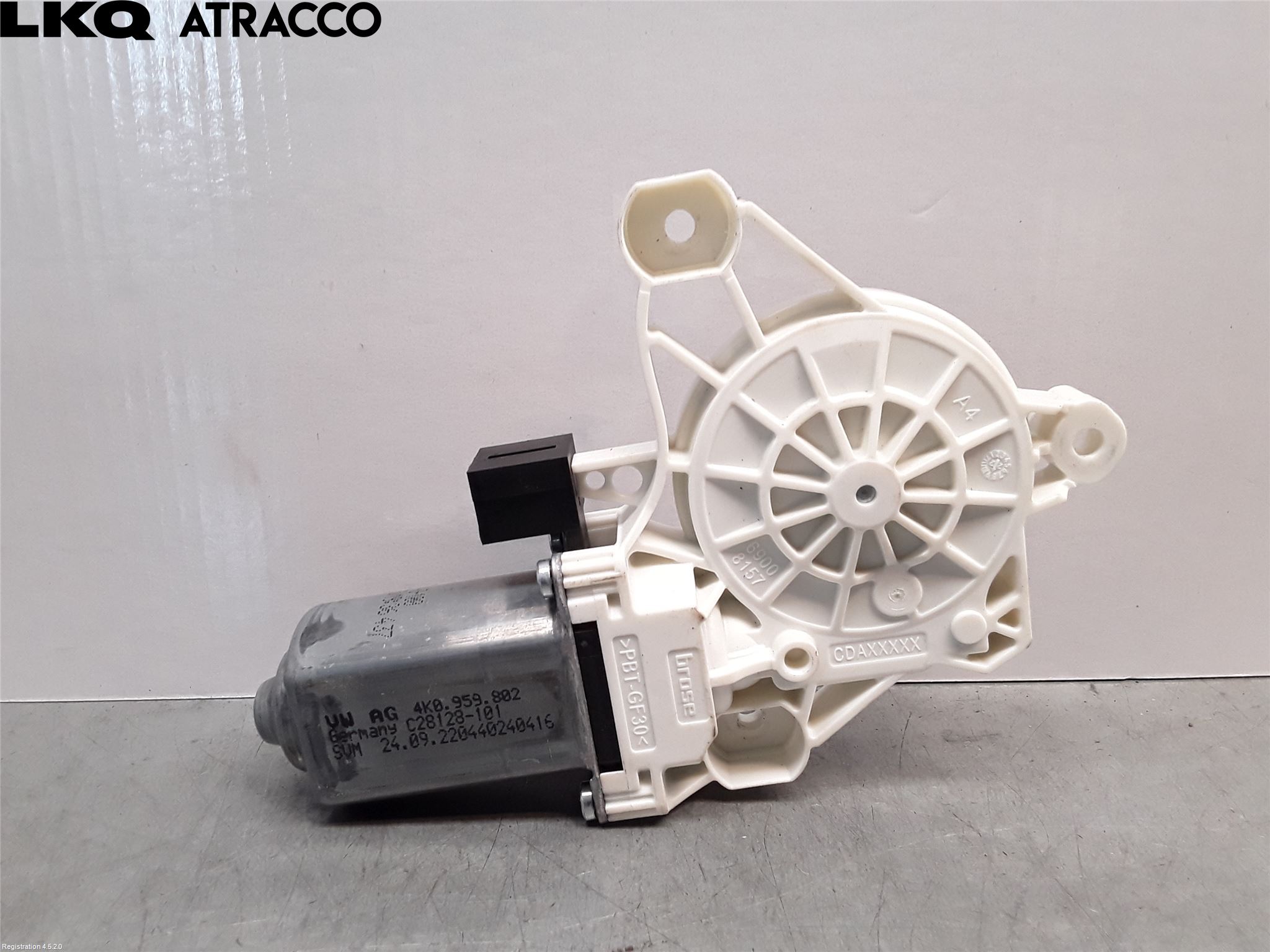 Audi E-TRON, S GE 19- Vindusheismotor