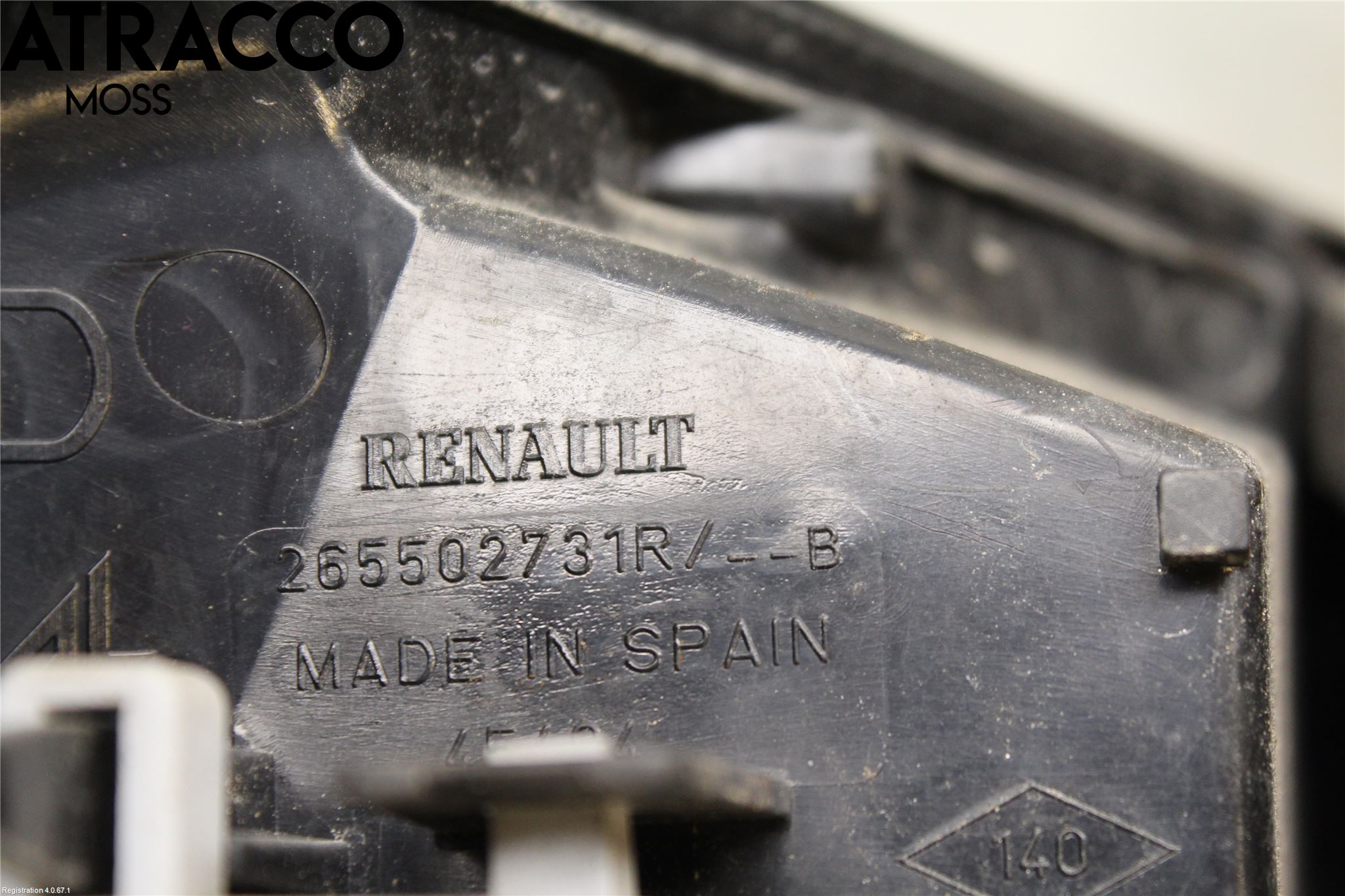 Renault CAPTUR 13-19 Baklykt Høyre