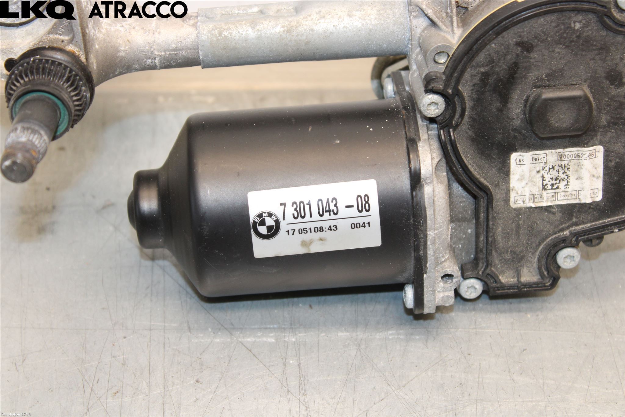 BMW 2 F45 Active Tourer 14-21 Viskermotor Frontrute