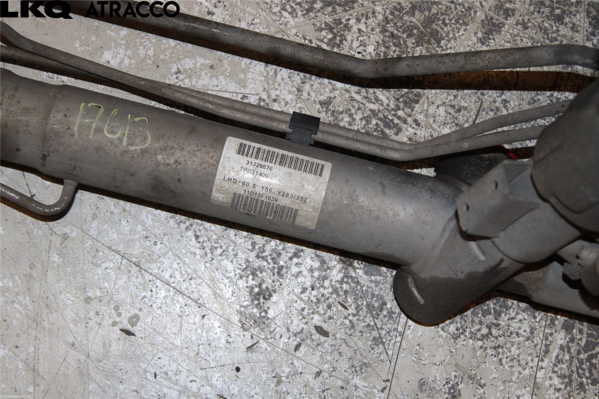 Volvo V60 11-13 Snekke - Tannstang