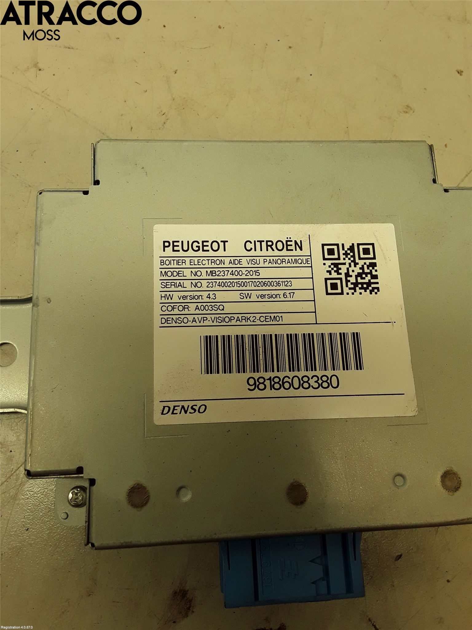 Peugeot 3008 17-24 Styreenhet Øvrig