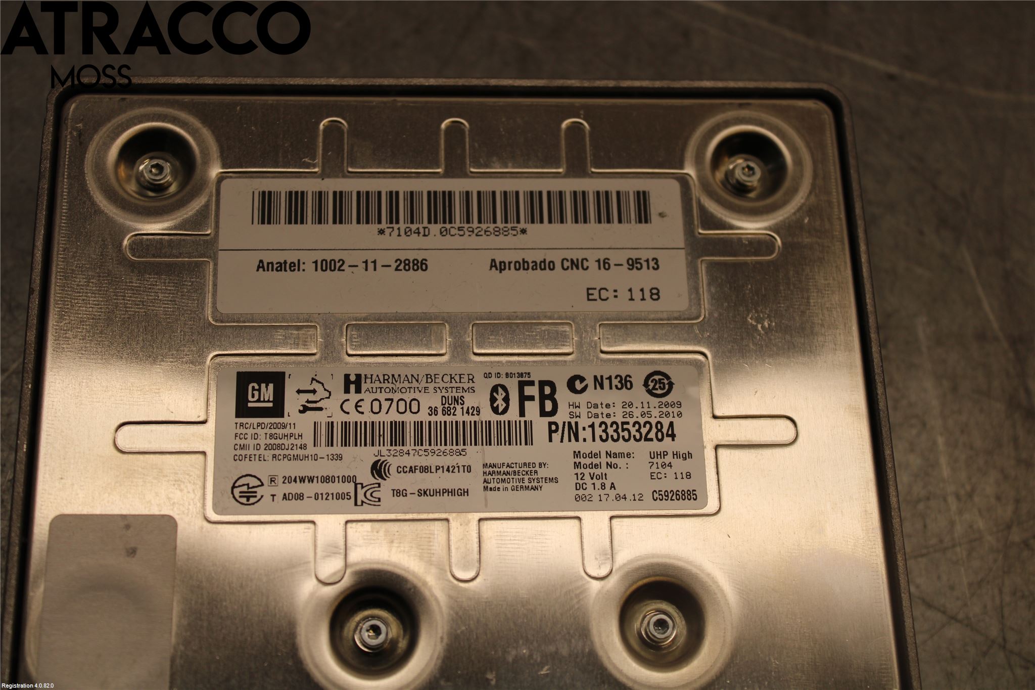 Opel INSIGNIA 09-16 Styreenhet Øvrig