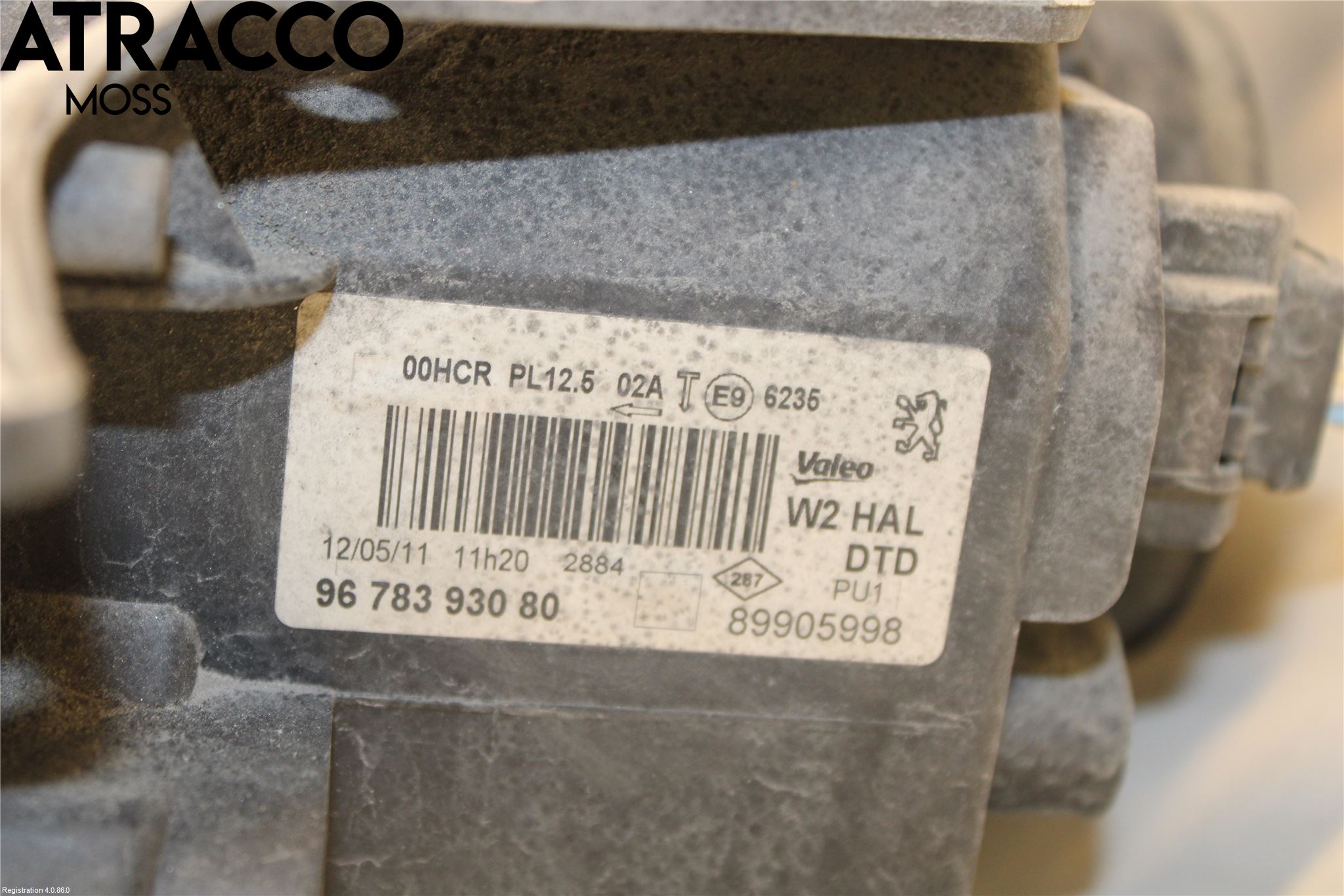 Peugeot 508 11-18 Frontlykt Høyre