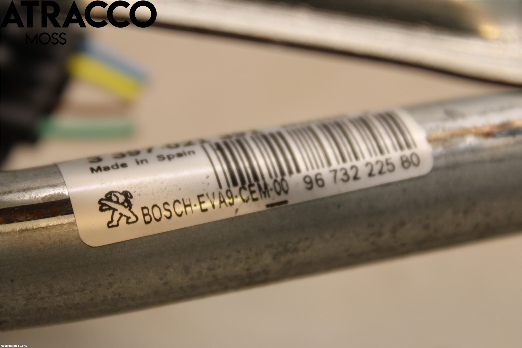 Peugeot 208 12-15 Viskermotor Frontrute