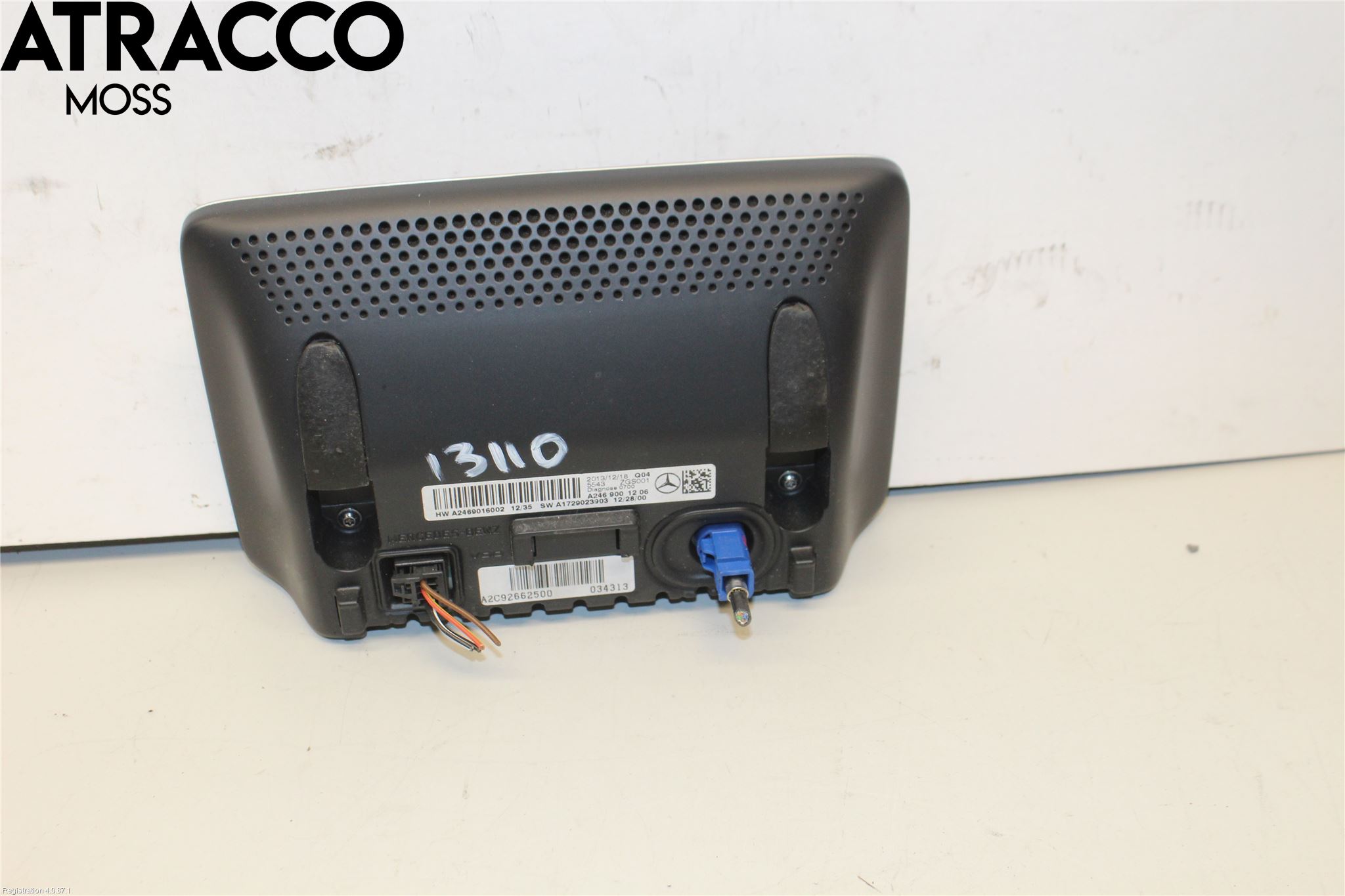 Mercedes-Benz MB A-KLASS (W176) 13-18 Multifunktionsdisplay