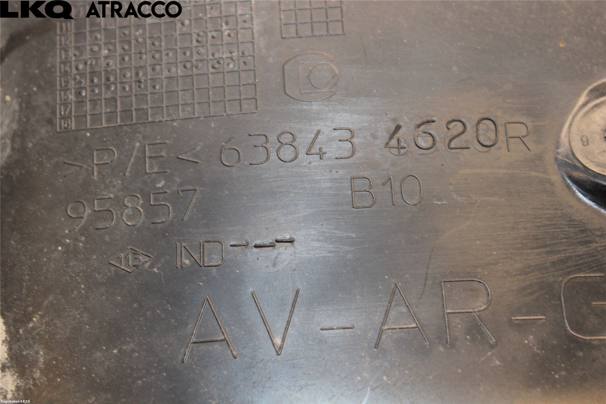 Renault ZOE/E-TECH 13- Skjerm Indre