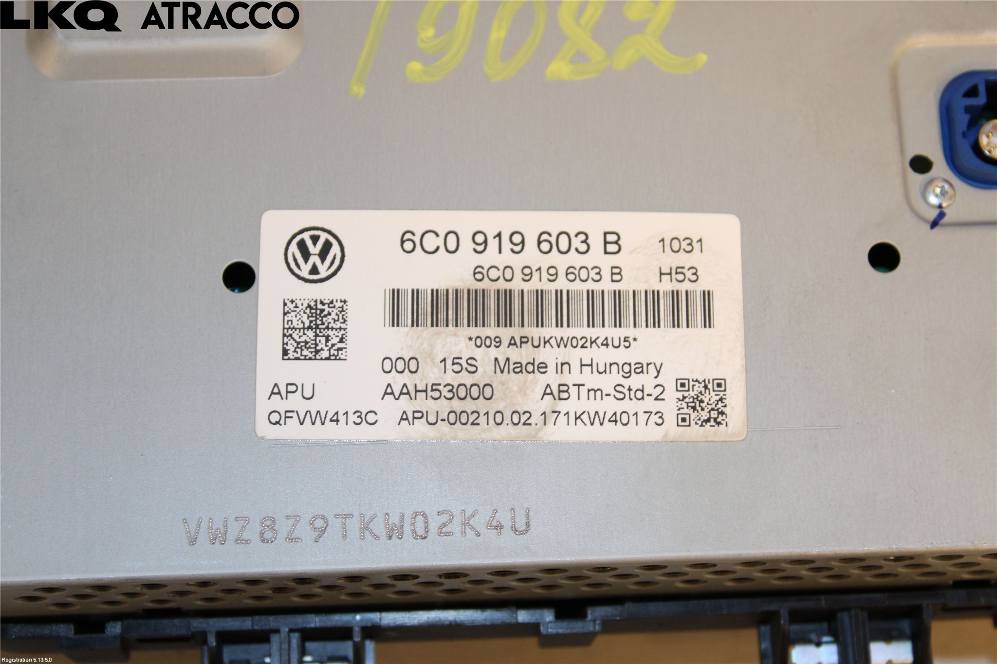 Volkswagen VW POLO 10-17 Multifunktionsdisplay