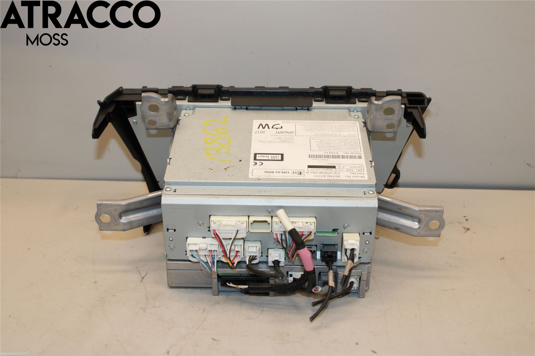 Toyota PRIUS+ ZVW40 12-20 Stereo Radio Med Cd