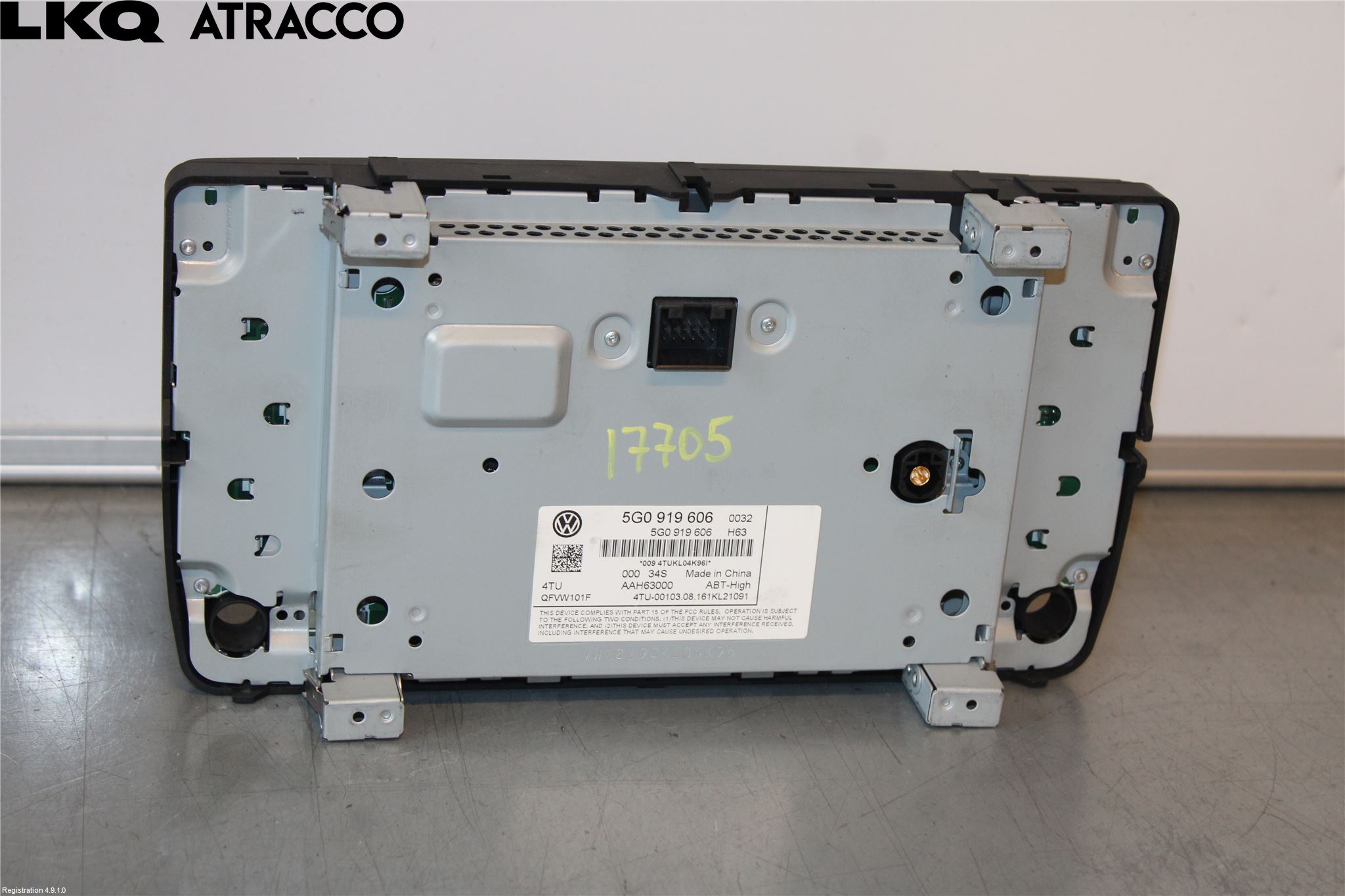 Volkswagen VW TIGUAN 16-24 Multifunktionsdisplay