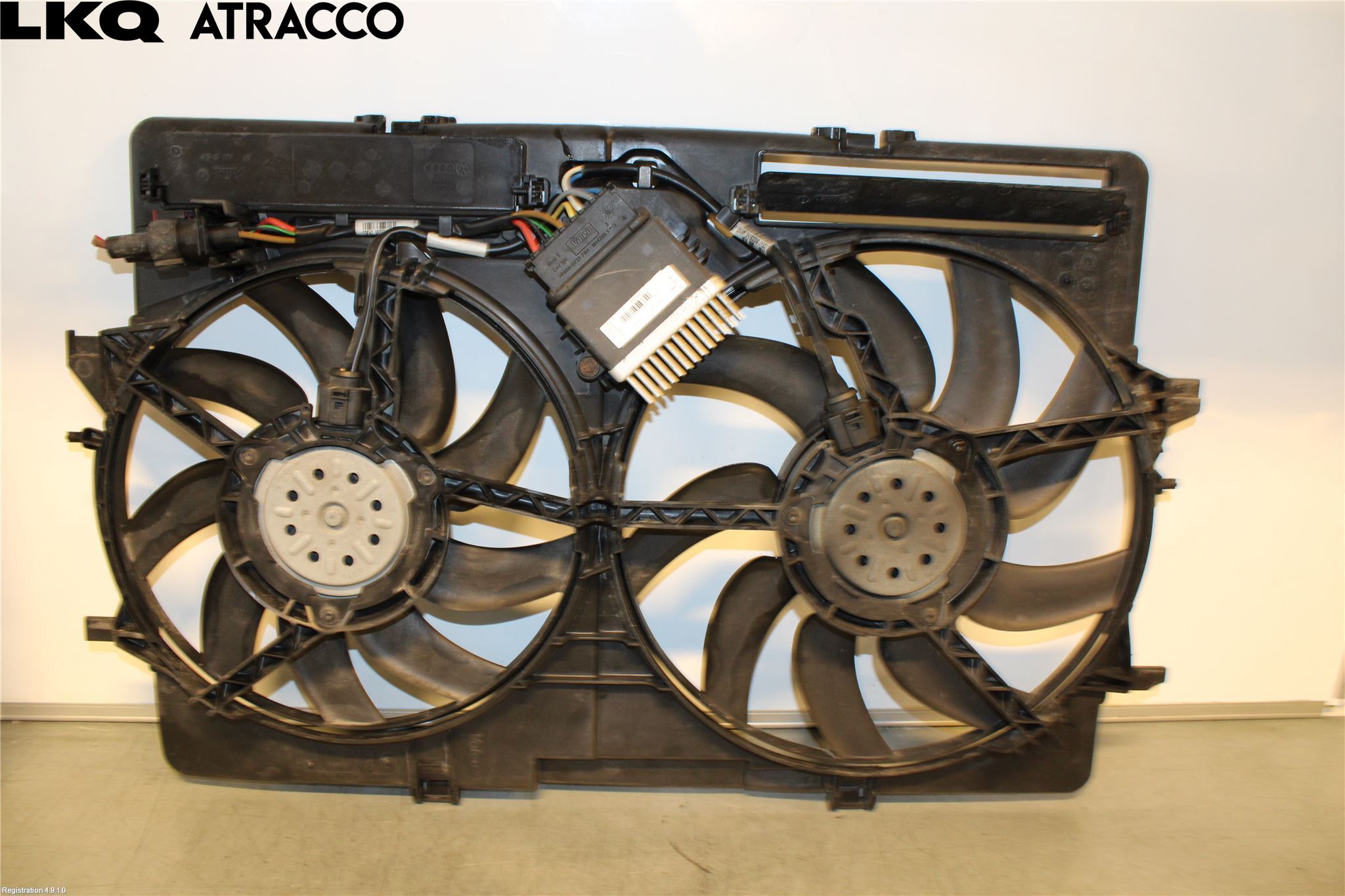 Audi A4/S4 08-11 Kjølevifte Elektrisk