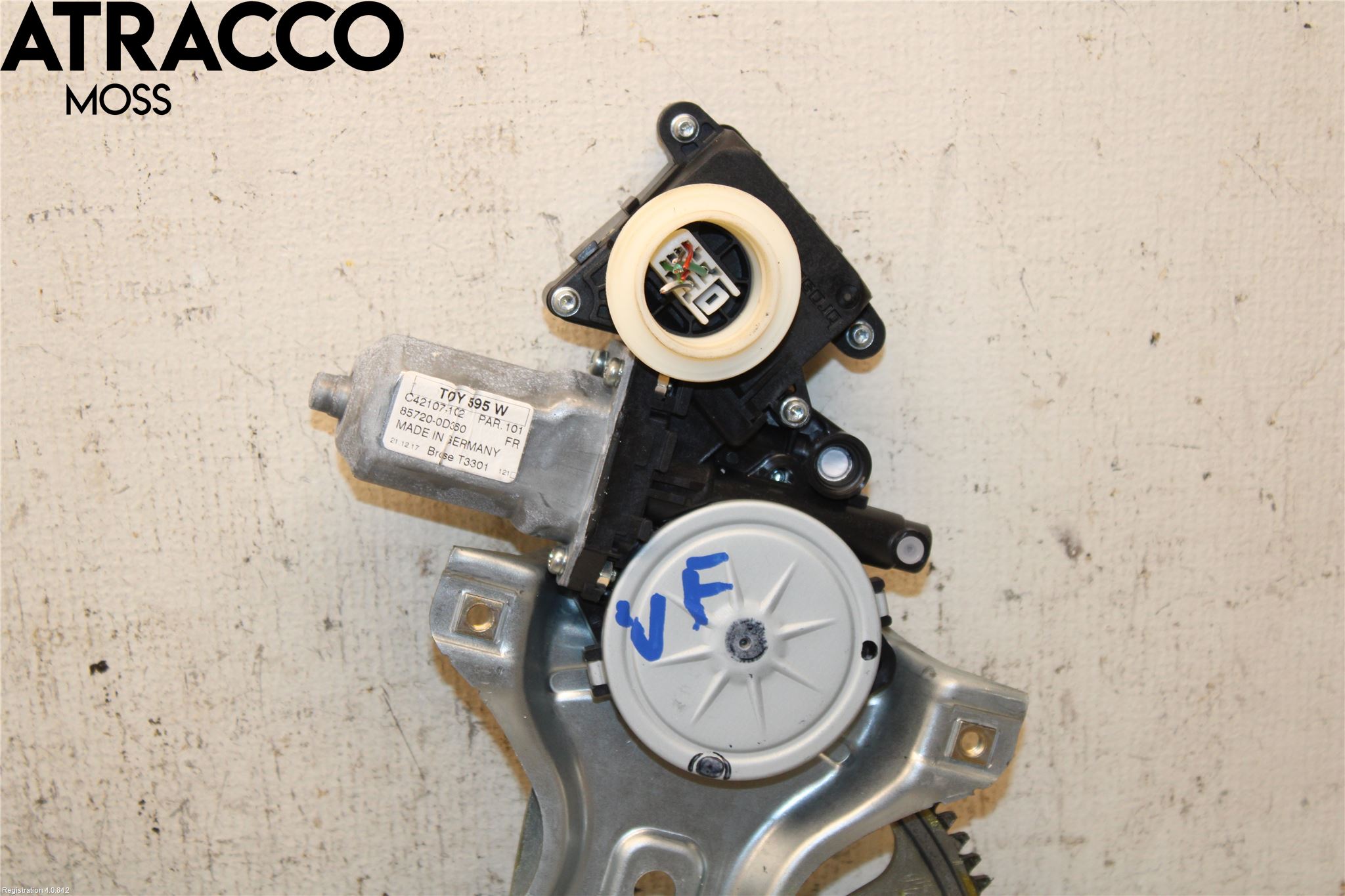 Toyota YARIS XP130 15-20 Vindusheis El Komp