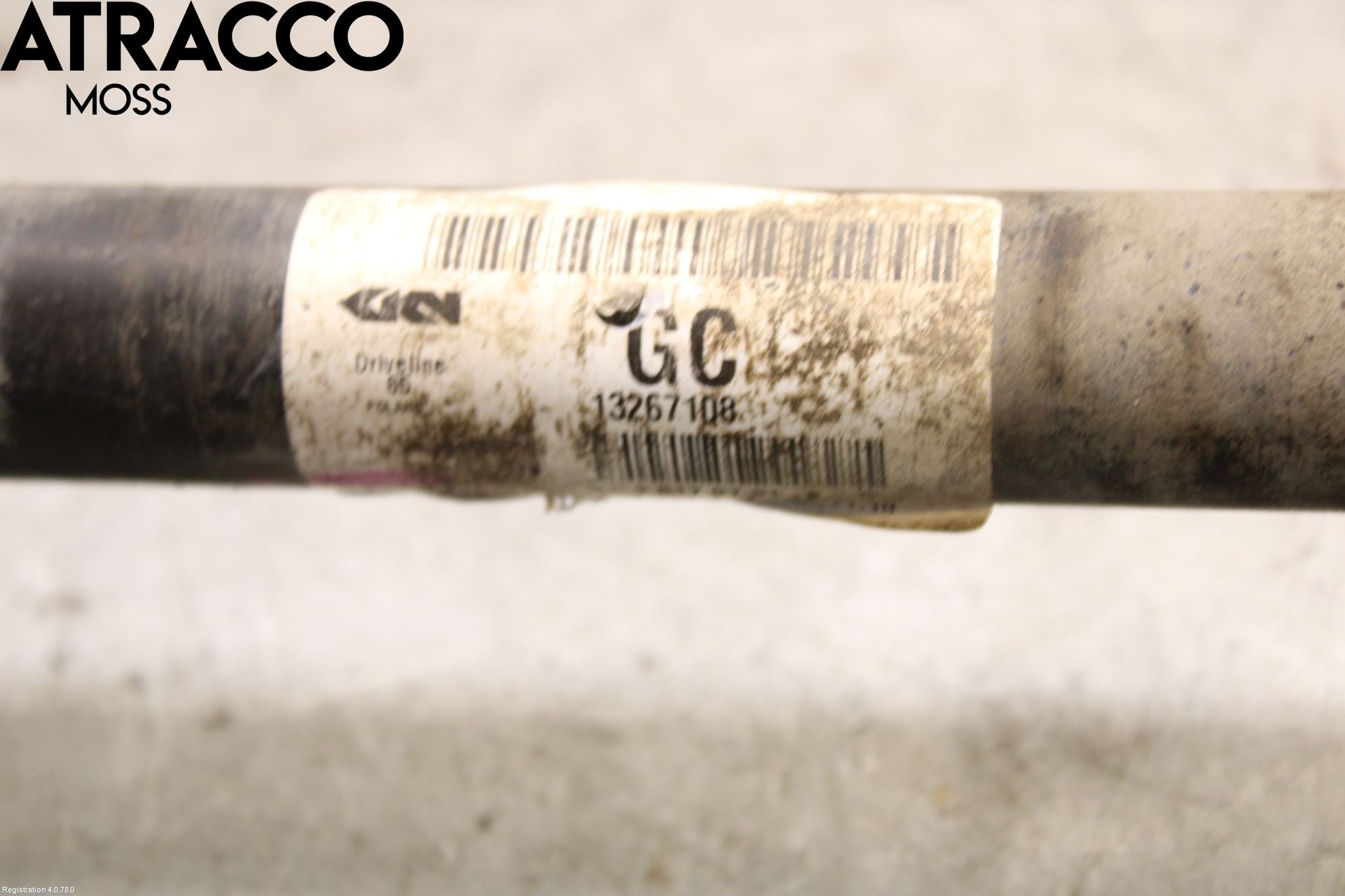 Opel INSIGNIA 09-16 Drivaksel Bak Kompl Høyre