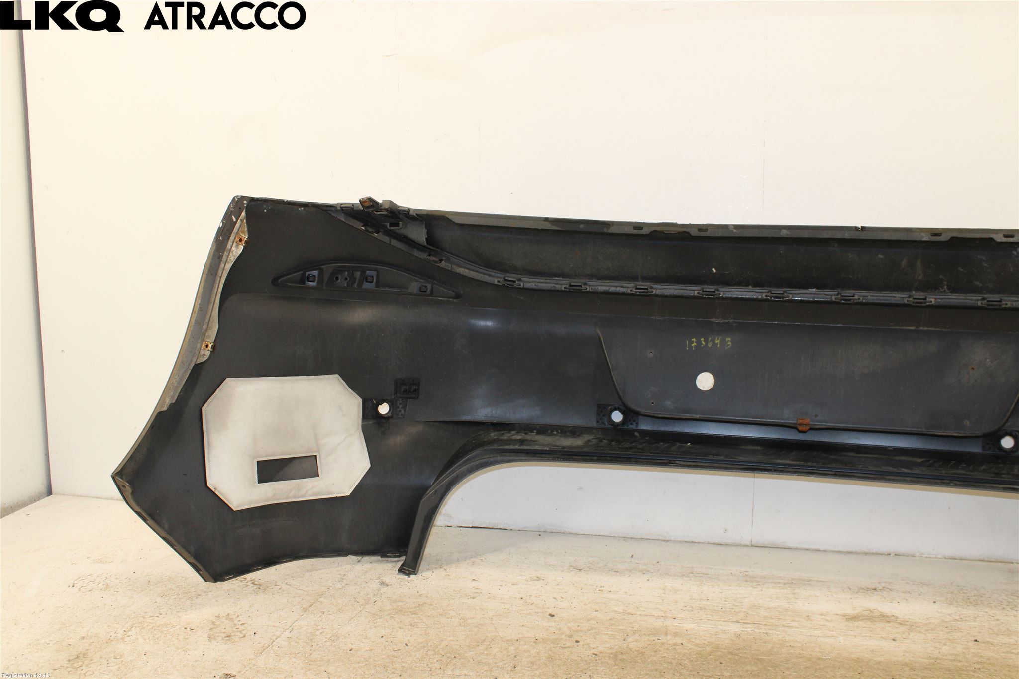 Volkswagen VW GOLF / E-GOLF VII 13-20 Støtfanger Bak