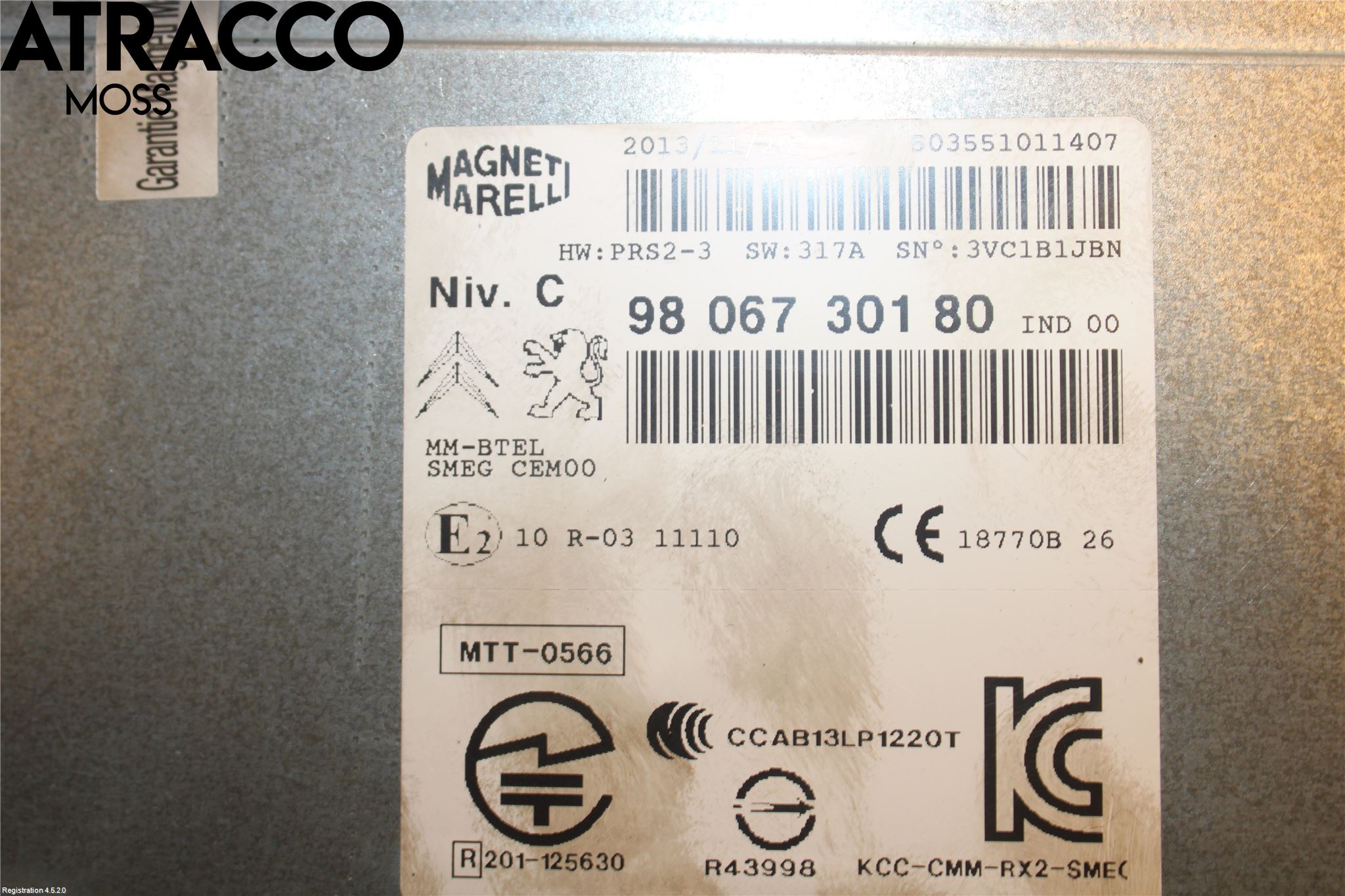 Peugeot 2008 13-20 Gps Navigator