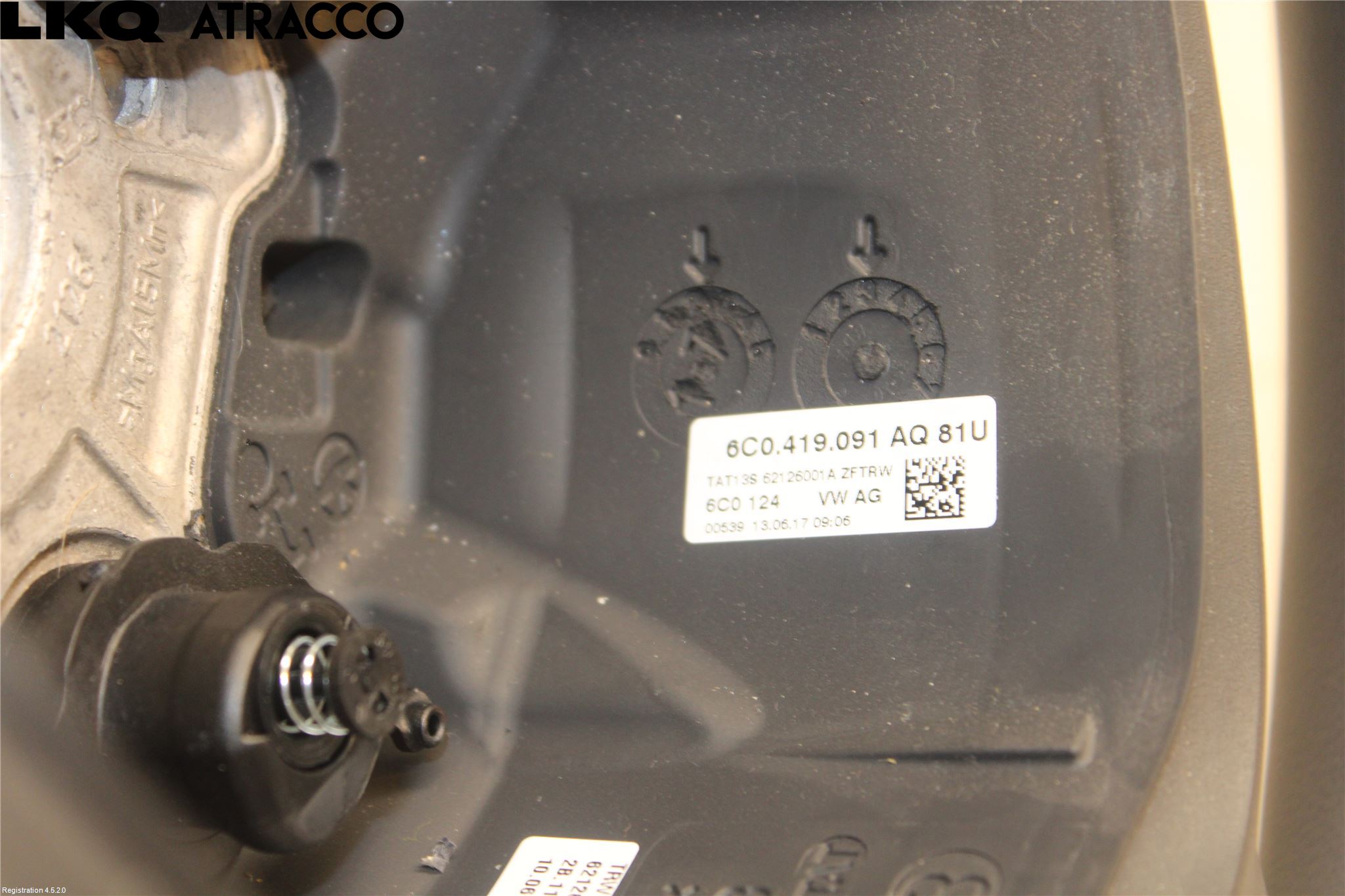 Volkswagen VW CADDY 16-20 Ratt