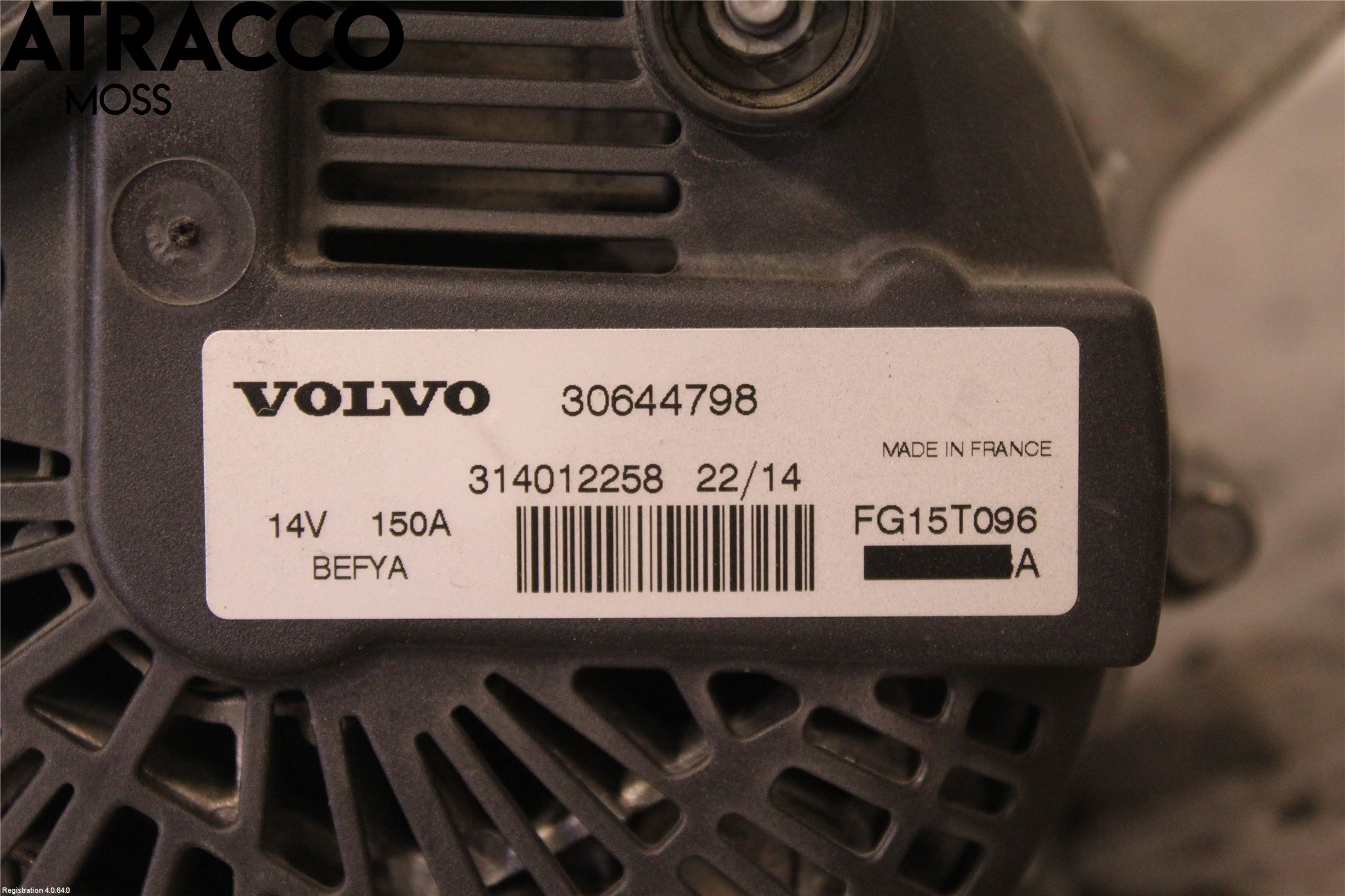 Volvo V40 12-19 Dynamo