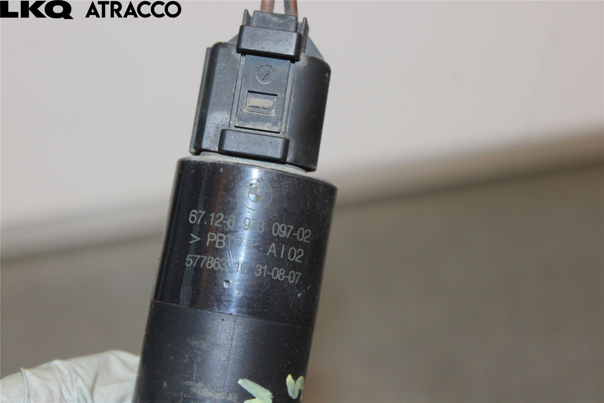 BMW 5 E60/61 Sed/Tou 02-10 Spylerpumpe Høytrykk