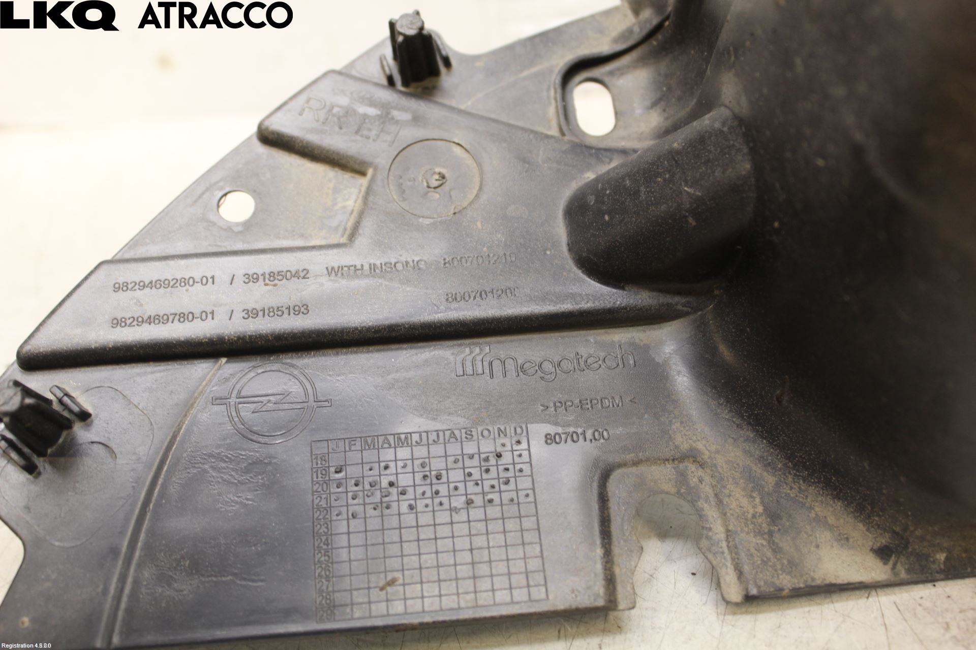 Opel CORSA F, CORSA-E 20- Skjerm Indre