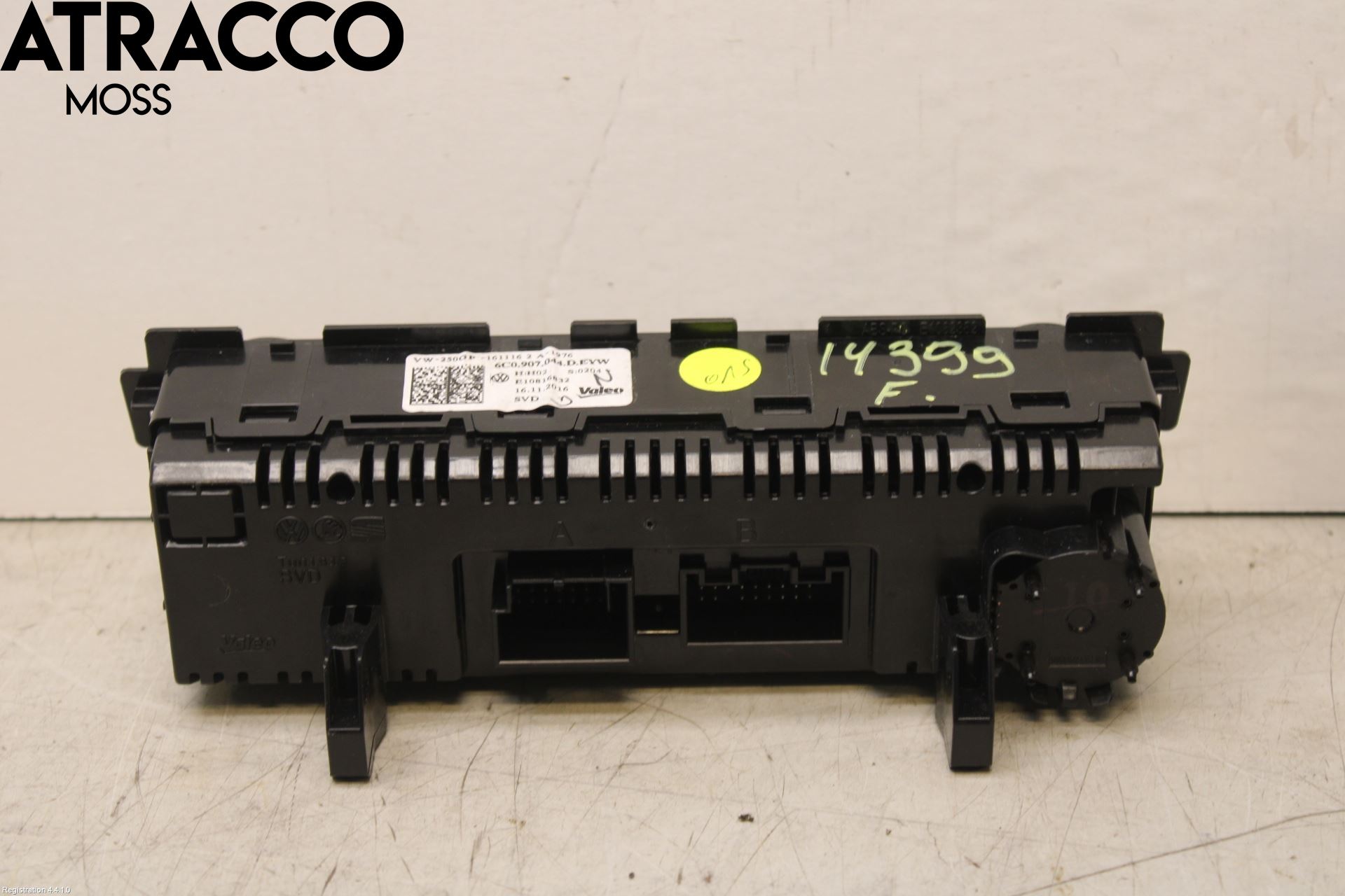 Volkswagen VW POLO 10-17 Varme Ac Betjening-Display