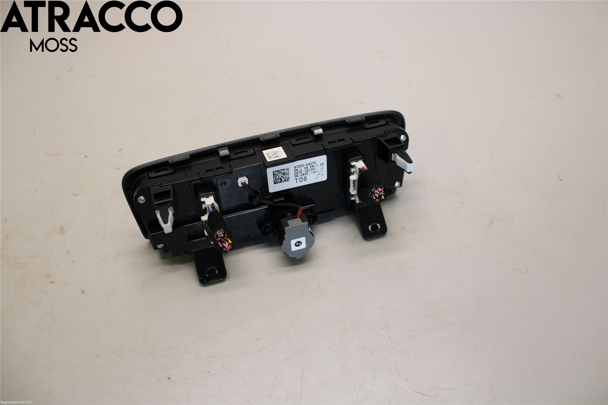Hyundai KONA/ELECTRIC OS 18-23 Varme Ac Betjening-Display