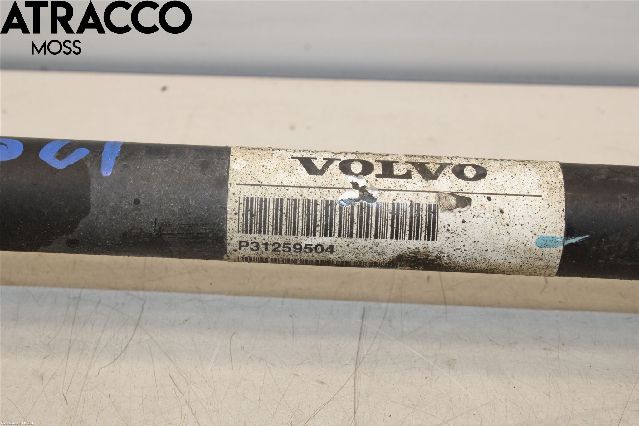 Volvo XC60 09-13 Drivaksel Bak Kompl Høyre