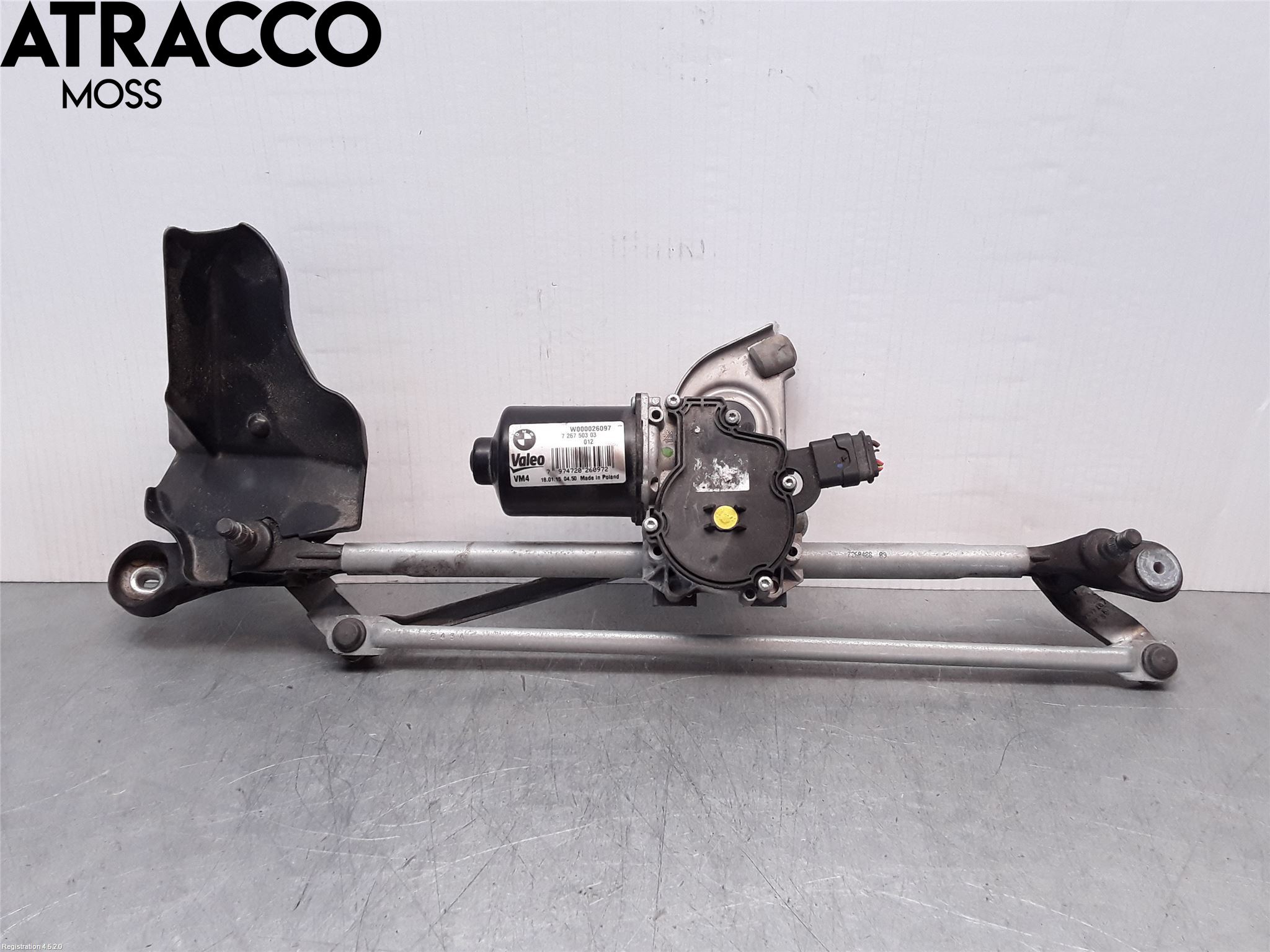 BMW 3 F30/F31/F80 12-19 Viskermotor Frontrute