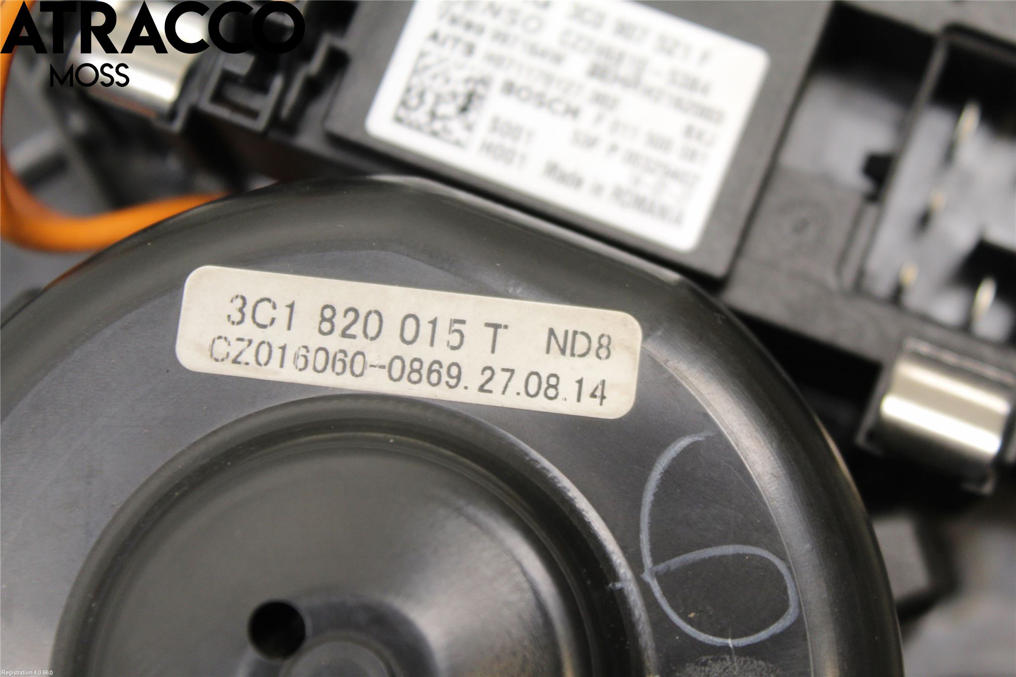 Volkswagen VW TIGUAN 07-16 Varme Ac Varmeapparatvifte