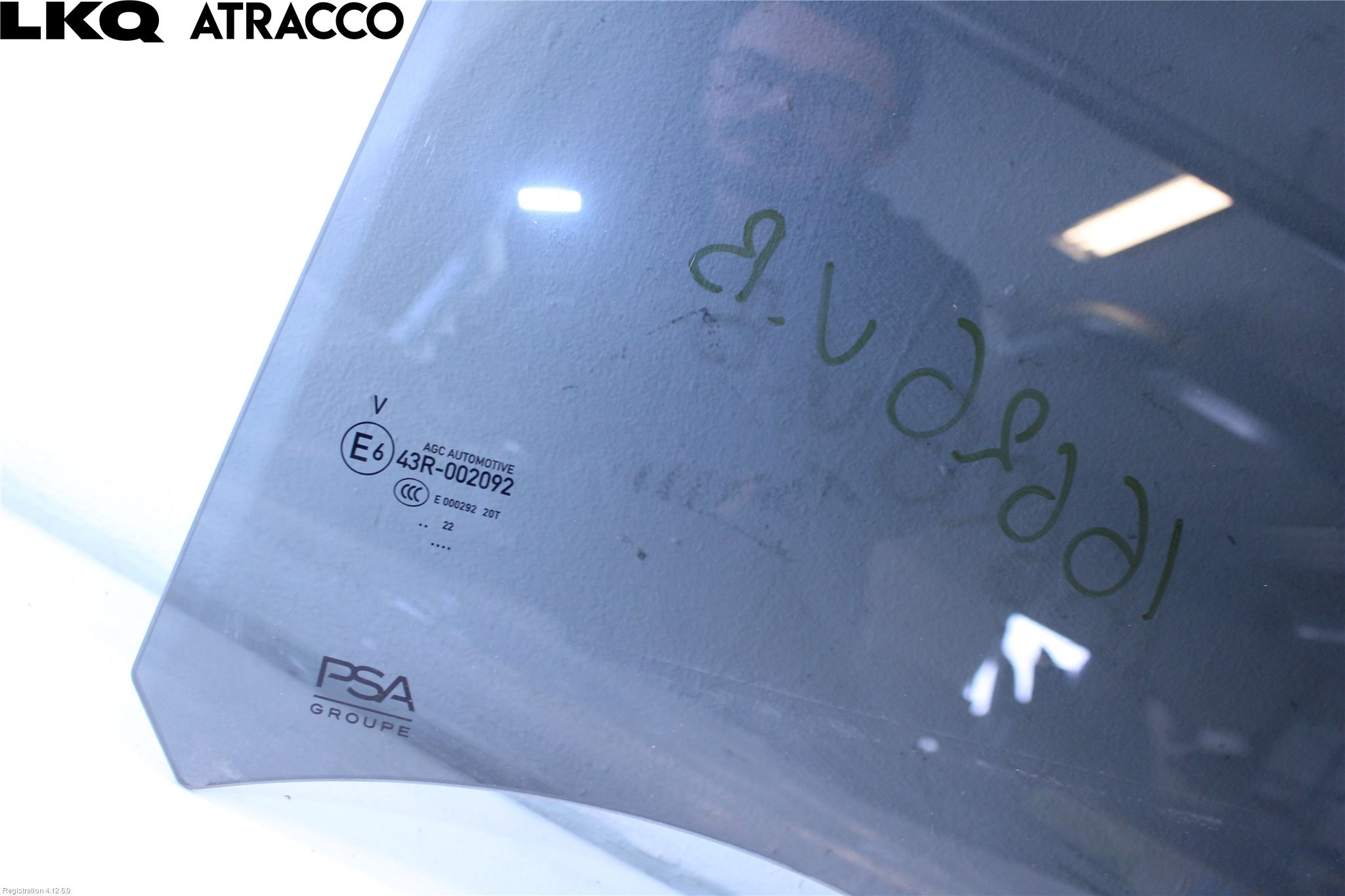 Peugeot 508 19- Dørrute Bak Venstre 4Dørs