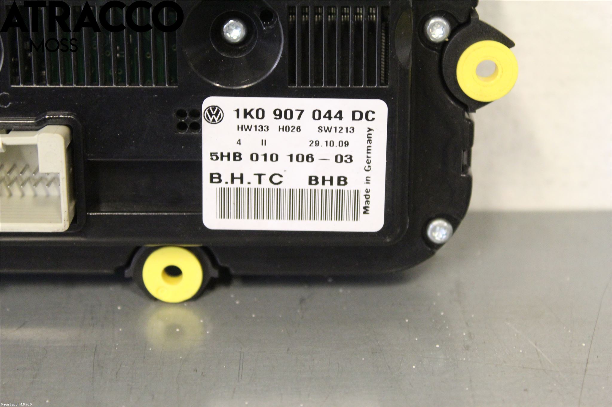 Volkswagen VW TOURAN 03-10 Varme Ac Betjening-Display