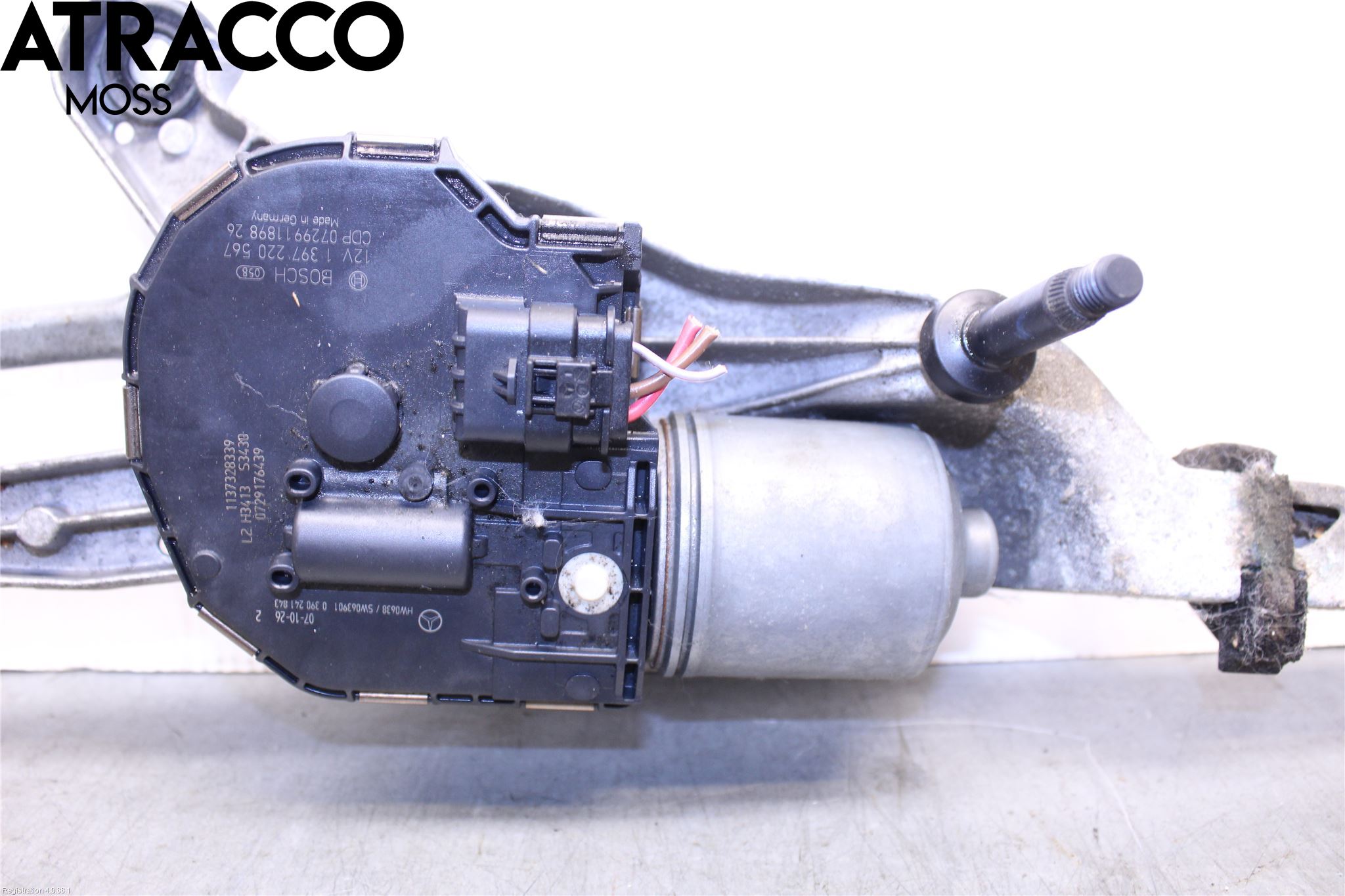 Mercedes-Benz MB C-KLASS (W204) 07-15 Viskermotor Frontrute