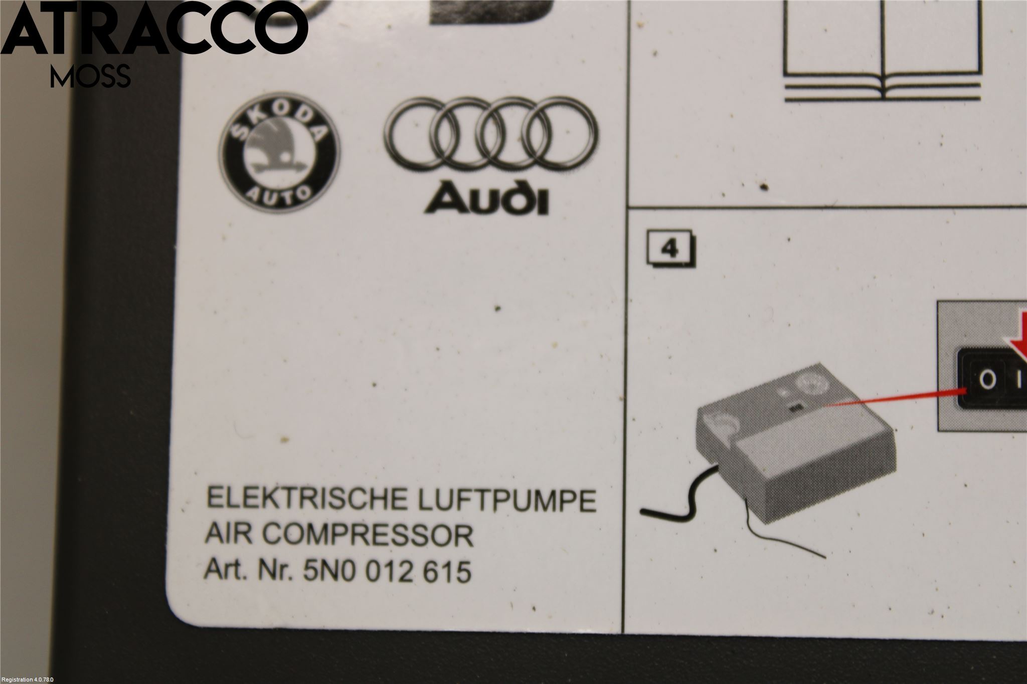 Volkswagen VW TIGUAN 07-16 Kompressor Dekk