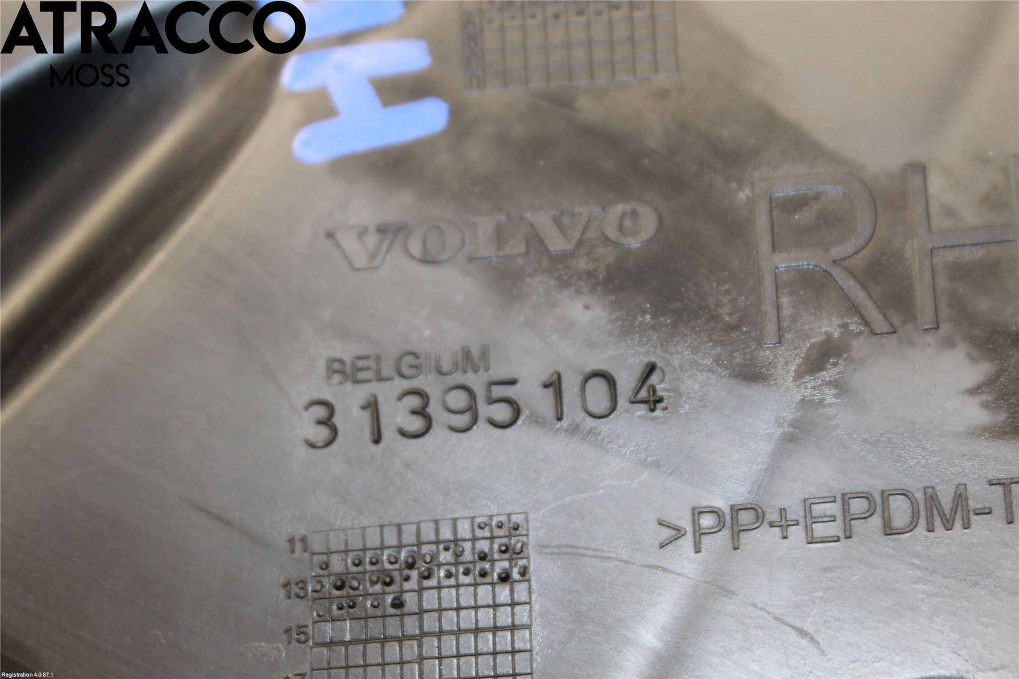 Volvo V40 12-19 Støtfanger Bak Feste