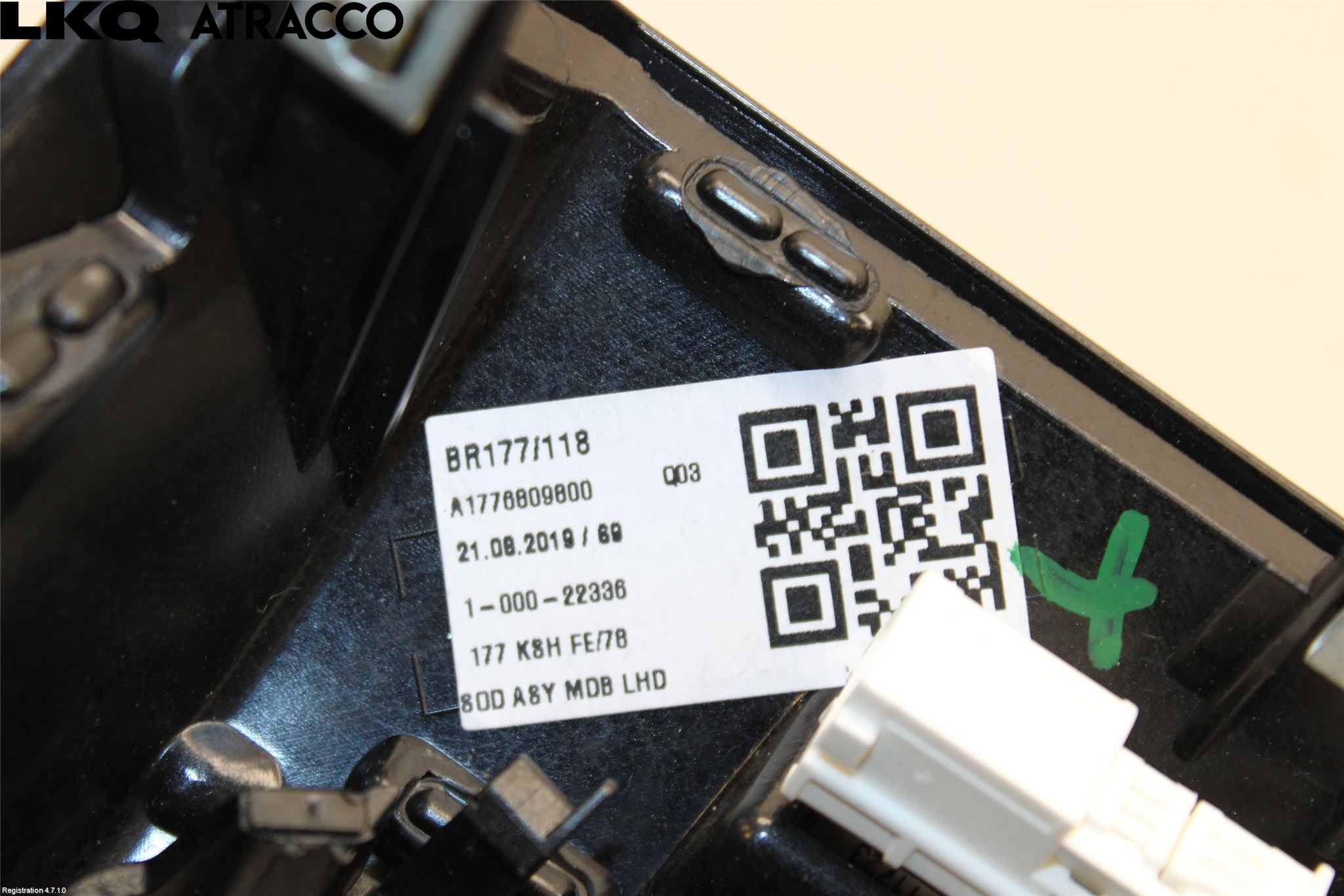 Mercedes-Benz MB A-KLASS (W177) 18- Dashbord Kanal - Dyse