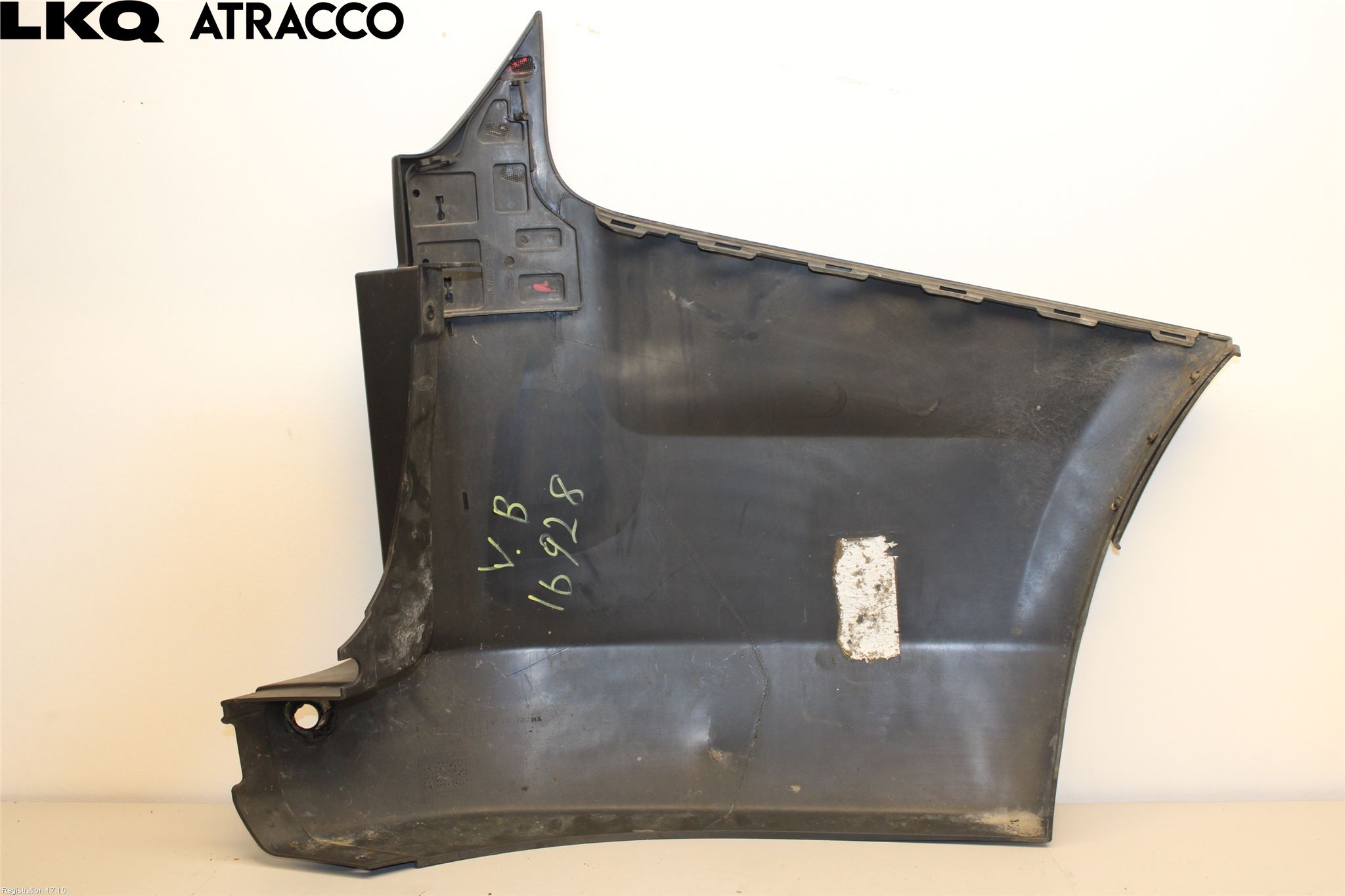 Ford TRANSIT SKÅP/BUSS 14-22 Støtfanger Bak Hjørne Venstre