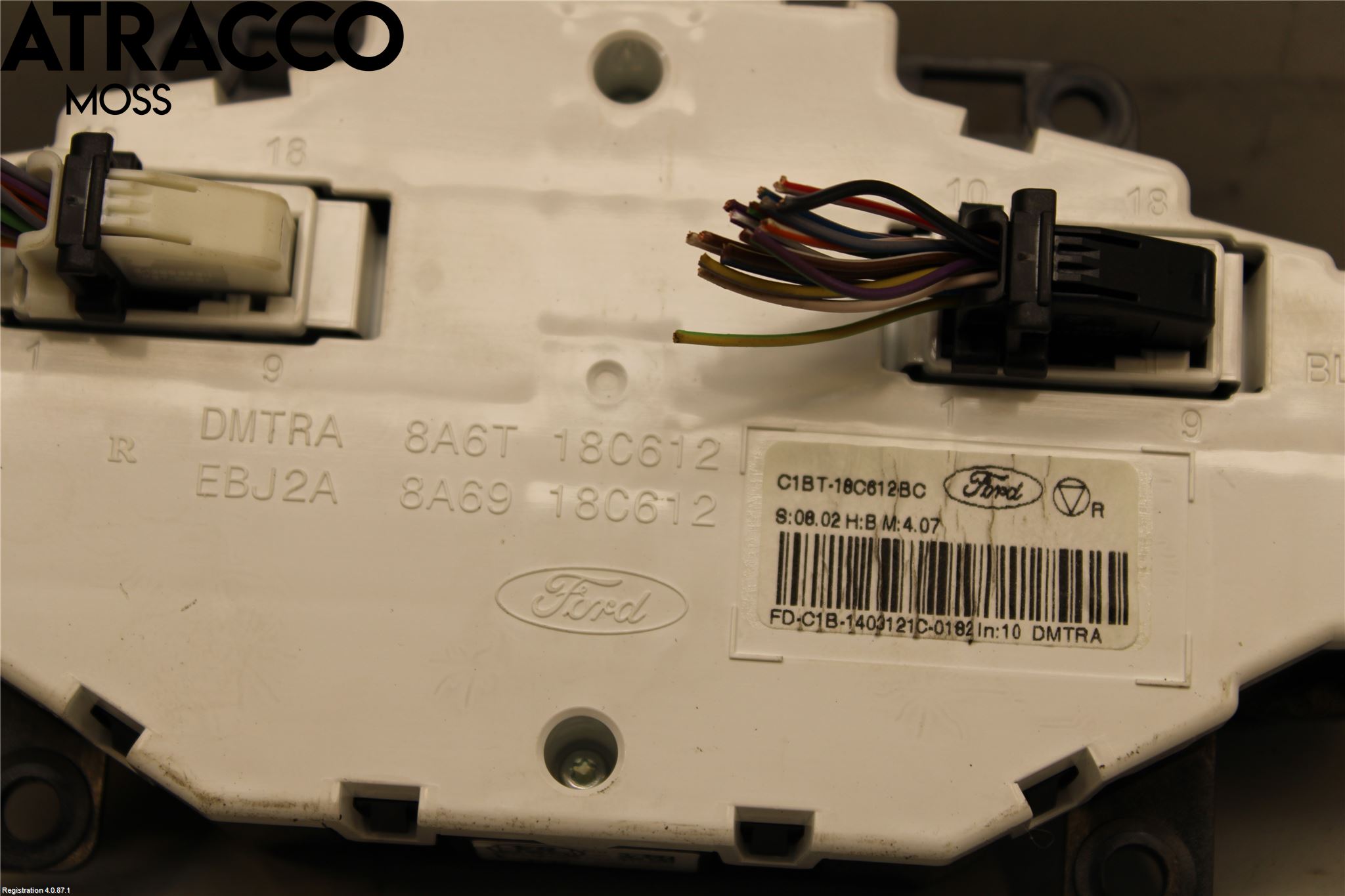 Ford FIESTA 13-17 Varme Ac Betjening-Display