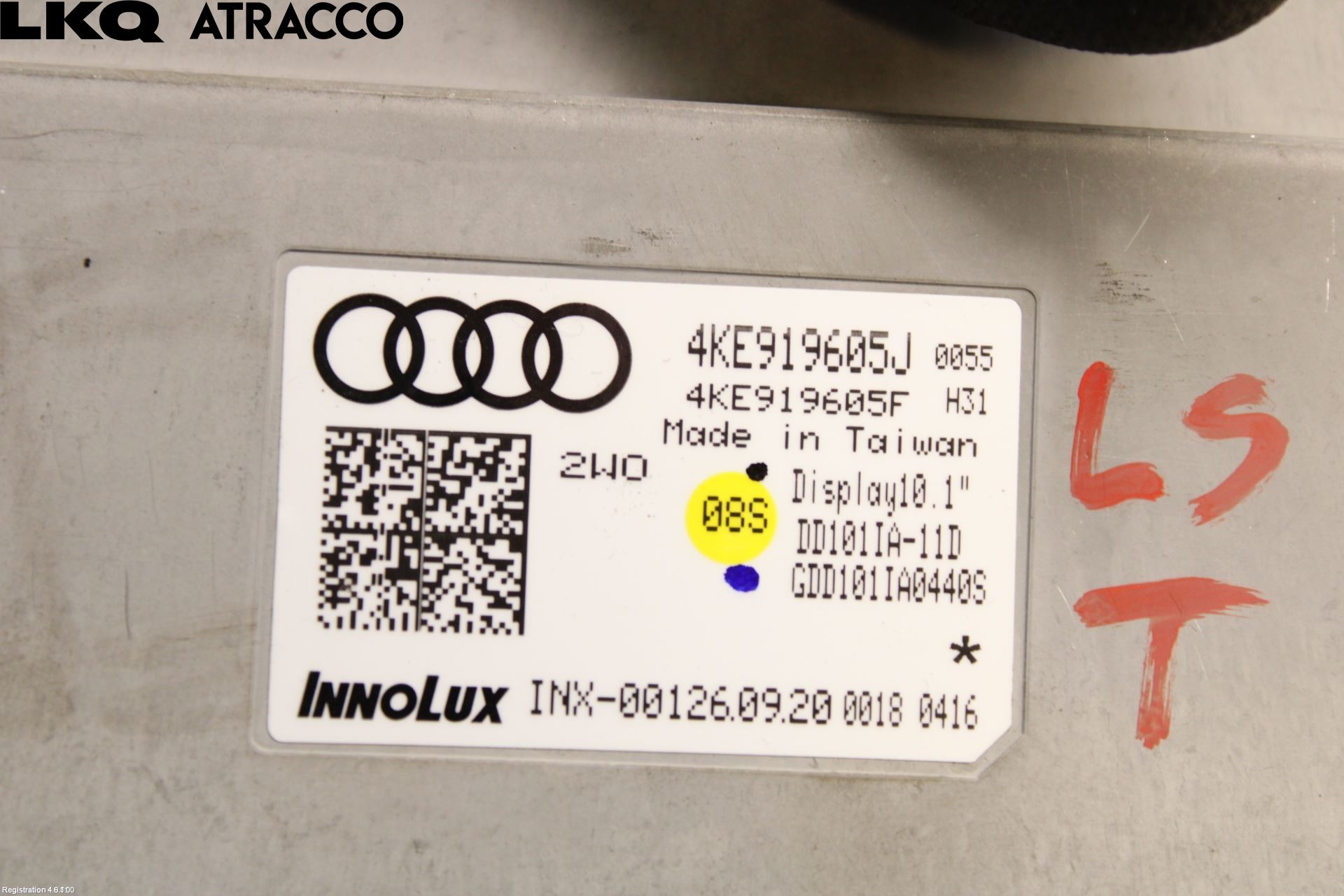 Audi E-TRON, S GE 19- Multifunktionsdisplay