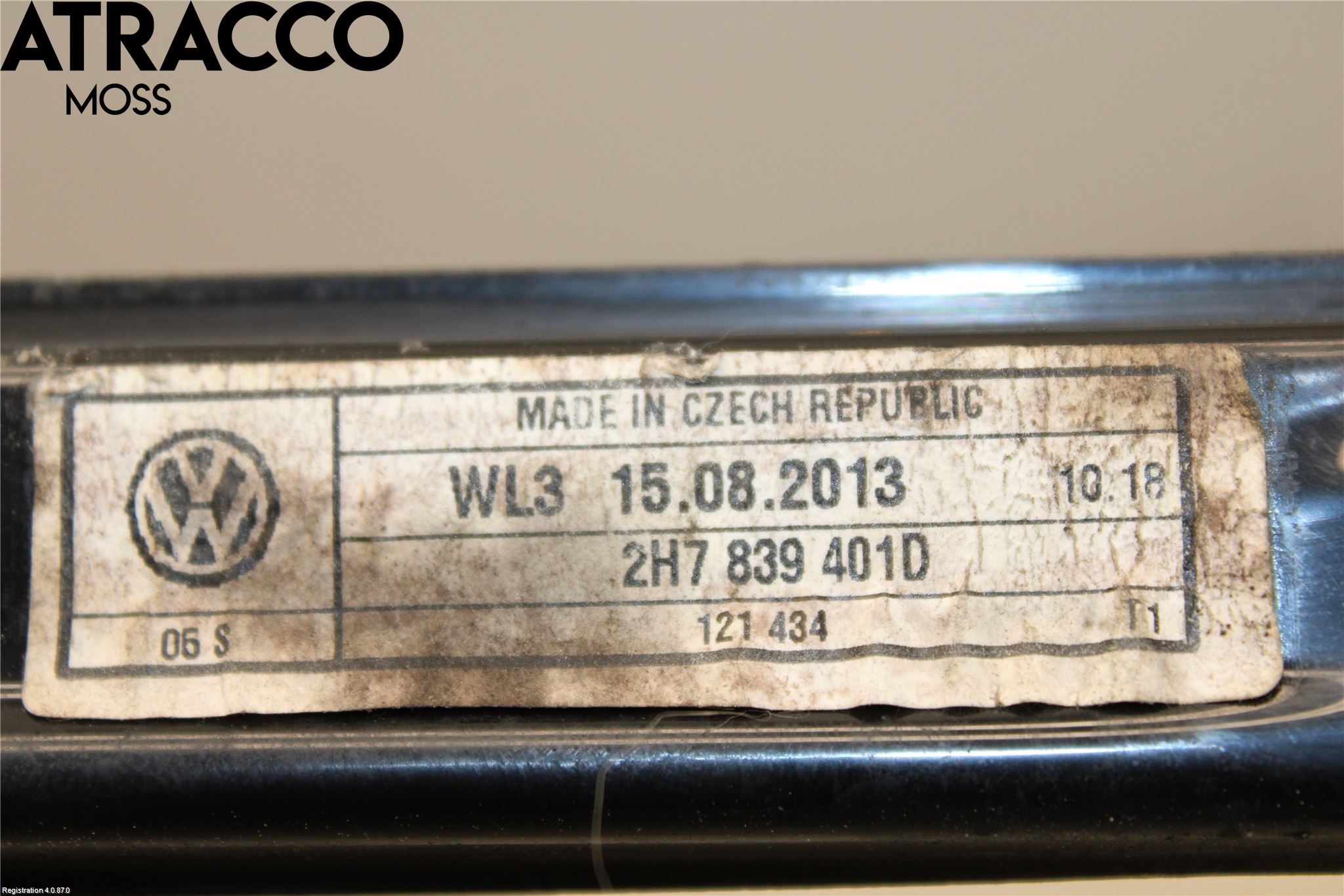 Volkswagen VW AMAROK 2H 10-22 Vindusheis