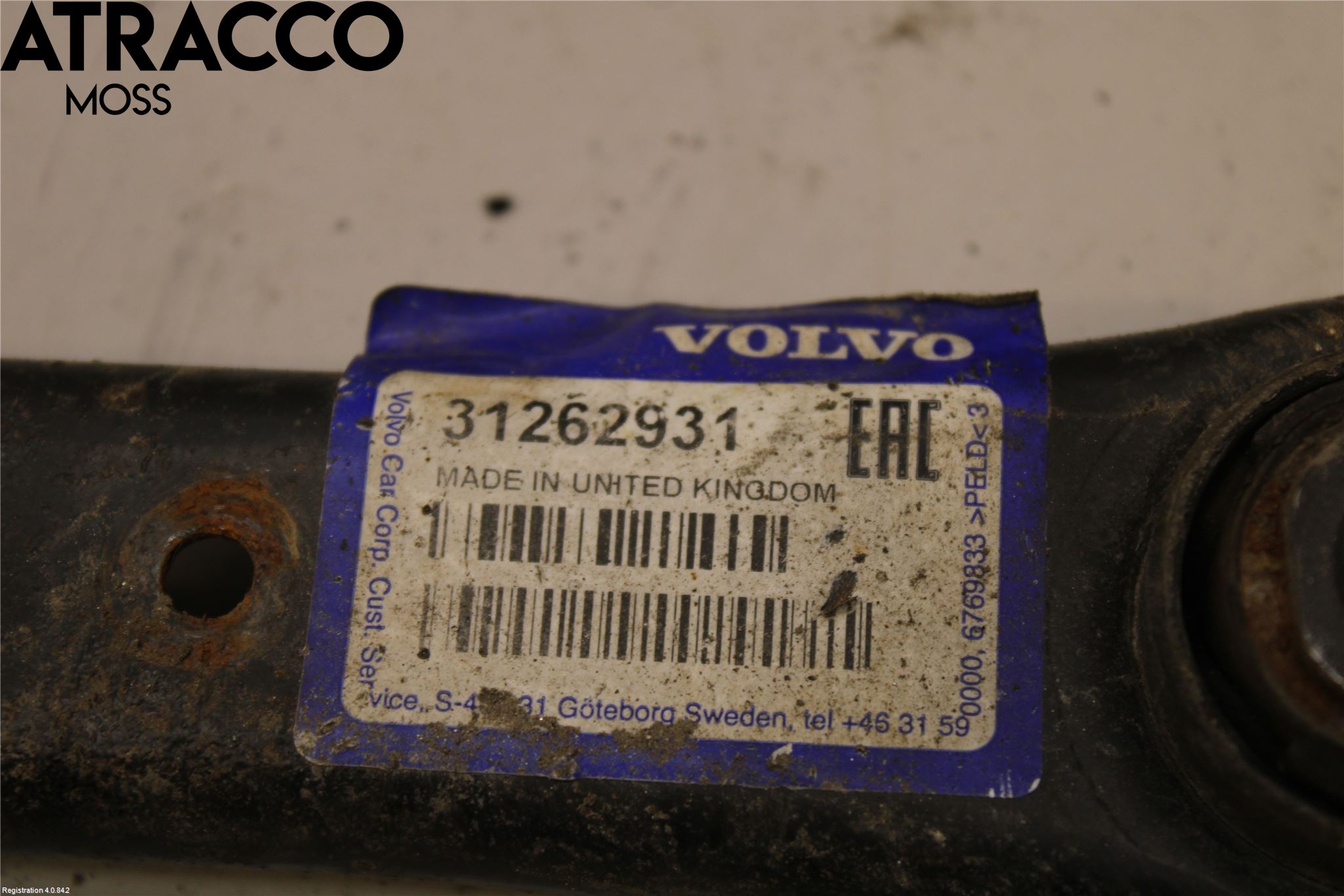 Volvo XC70 08-13 Bærearm Bak Høyre