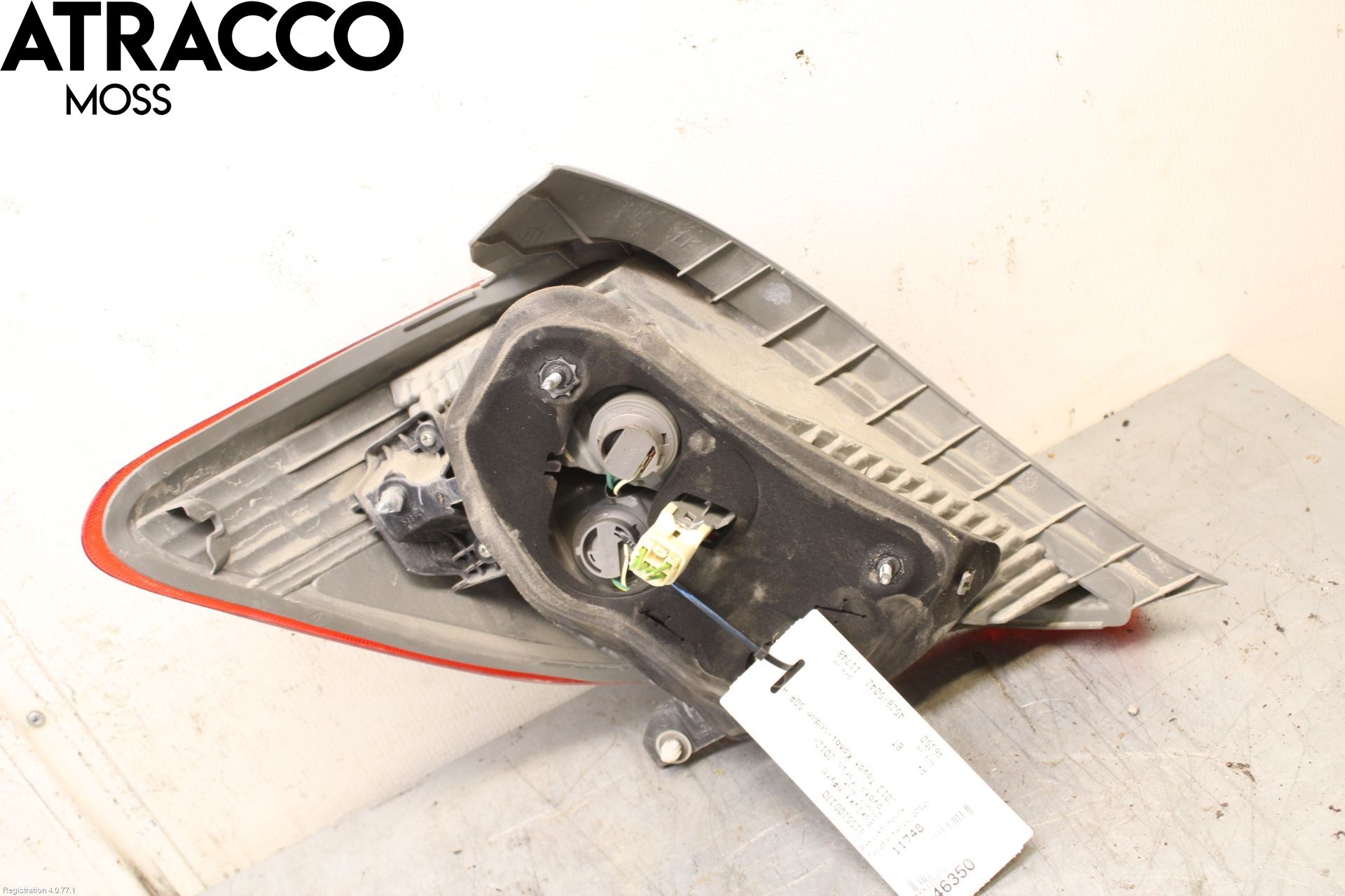 Toyota YARIS XP130 12-14 Baklykt Høyre