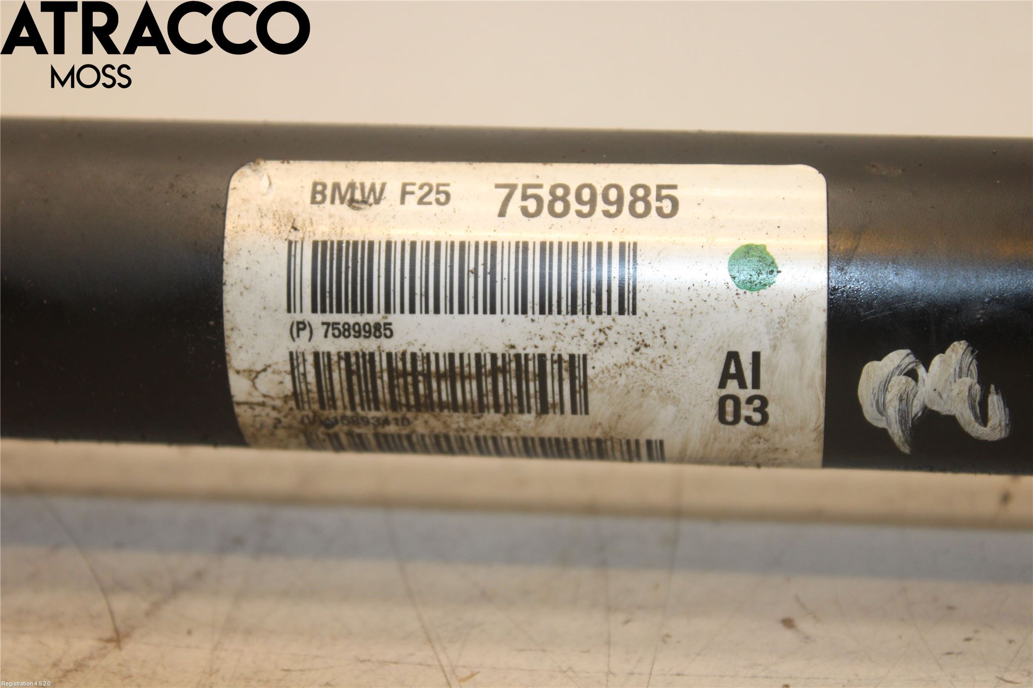 BMW X3 F25 10-17 Mellomaksel Fremre 4Wd