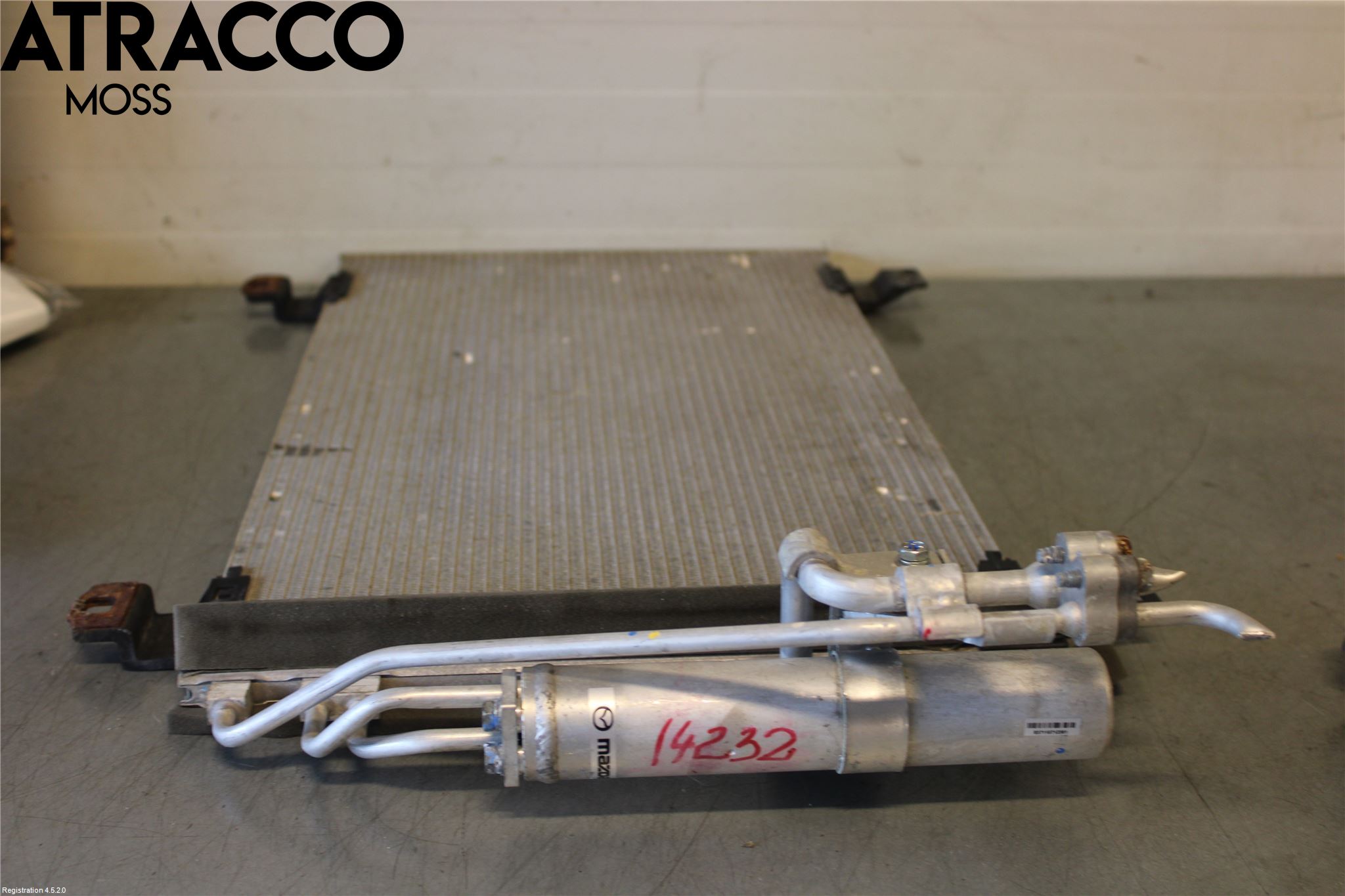 Mazda CX-3 Varme Ac Kondenser-Kjøler