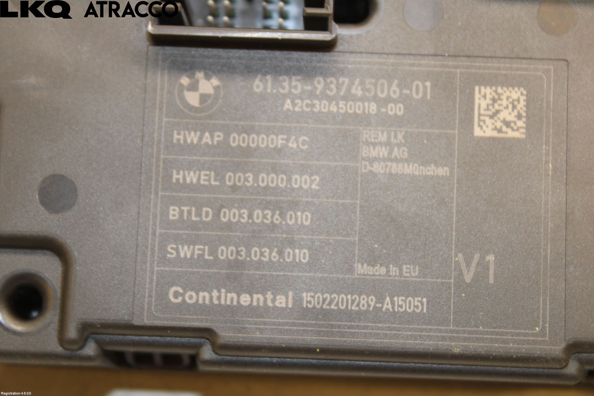 BMW 3 E90/91 SED/TOU 05-12 Styreenhet Øvrig