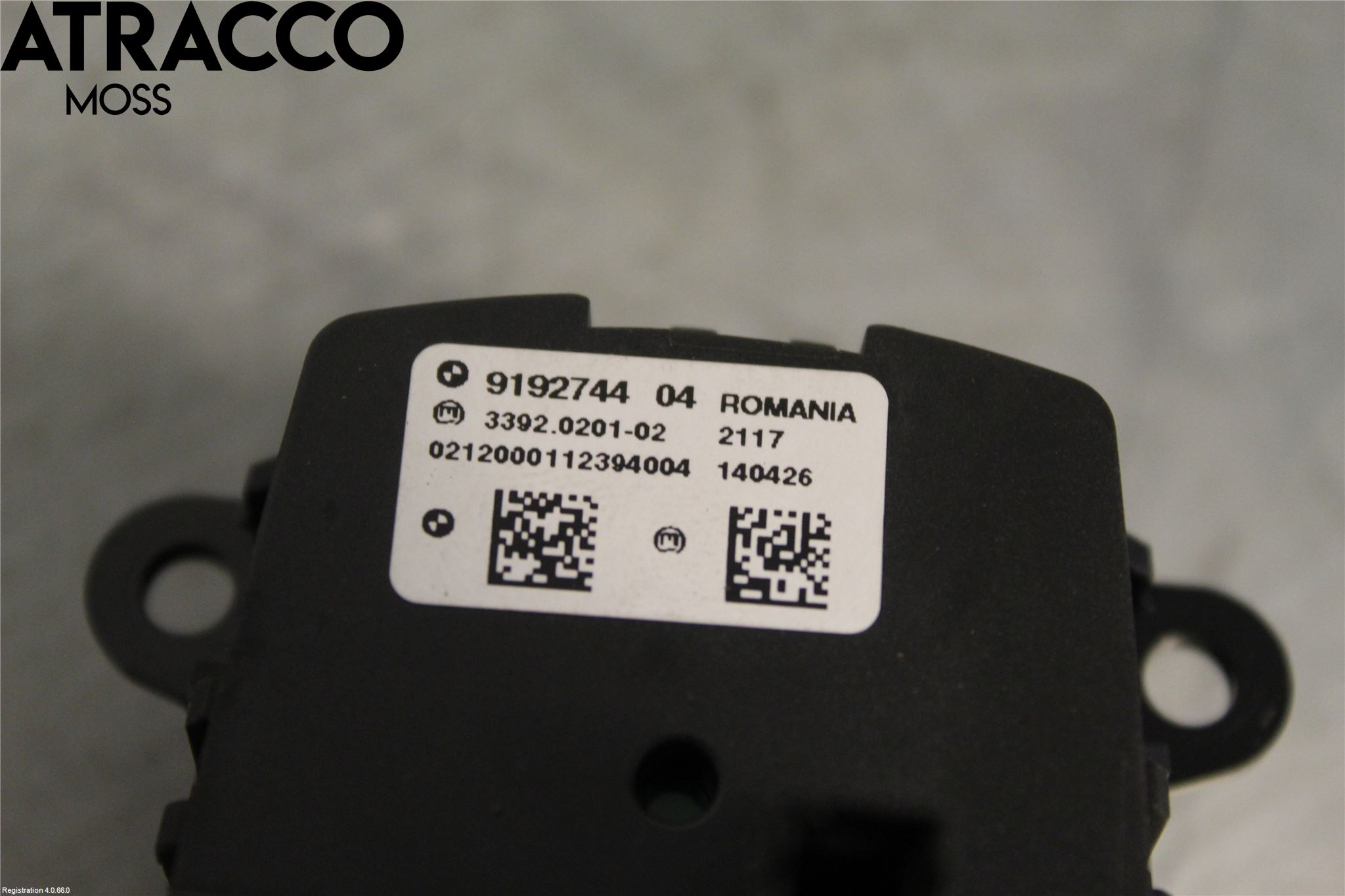 BMW X3 F25 10-17 Bryter Hovedlys