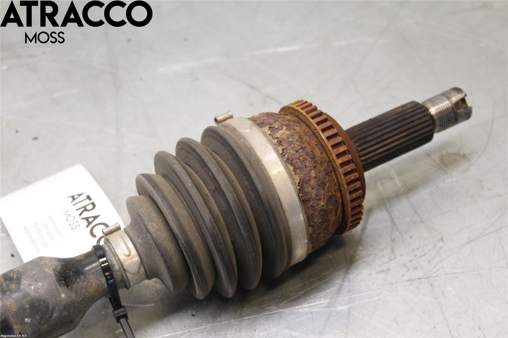 Kia SOUL 09- Drivaksel Foran Kompl Høyre