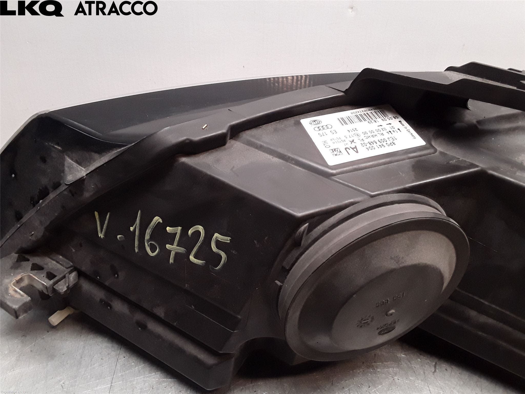 Audi A3/S3 05-13 Frontlykt Høyre