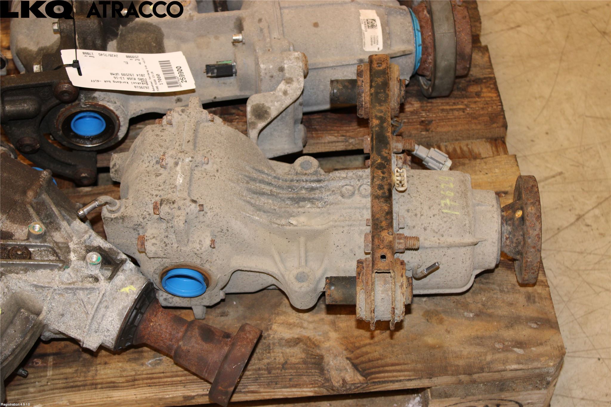 Dacia DUSTER 10-17 Bakaksel Kardang Bak -Diff