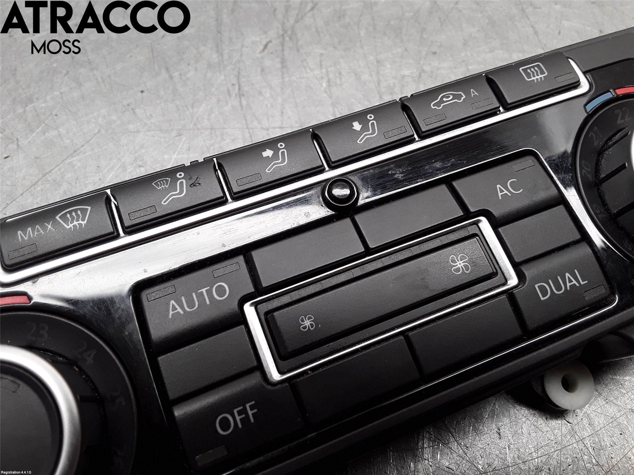 Volkswagen VW GOLF VI 09-13 Varme Ac Betjening-Display