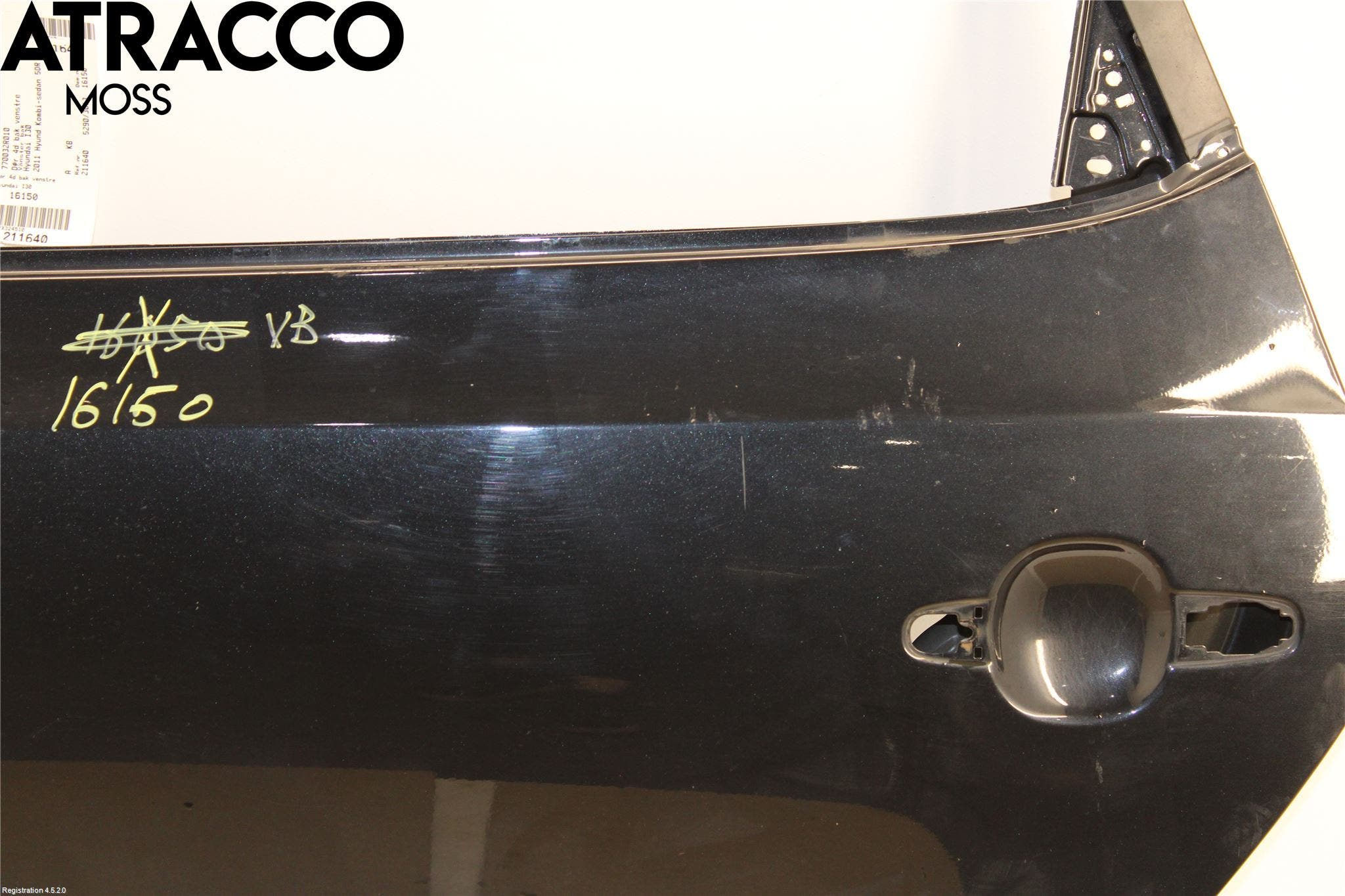 Hyundai i30 FD 07-12 Dør 4D Bak Venstre