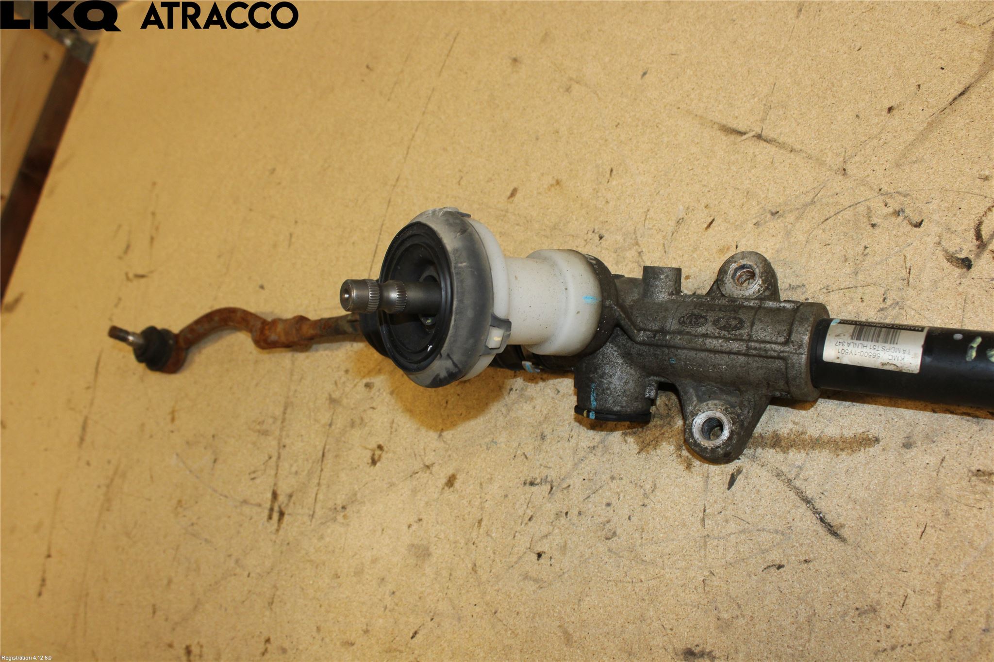 Kia PICANTO 12-17 Servo Snekke - Tannstang